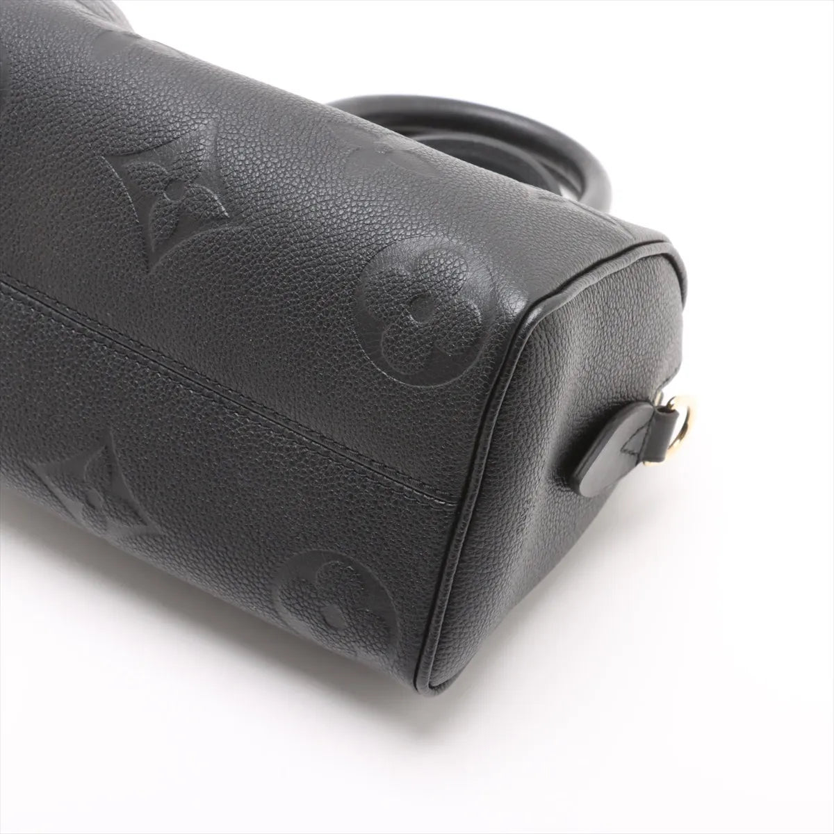 Louis Vuitton Noir Monogram Empreinte Leather Speedy 20 [Clearance Sale]