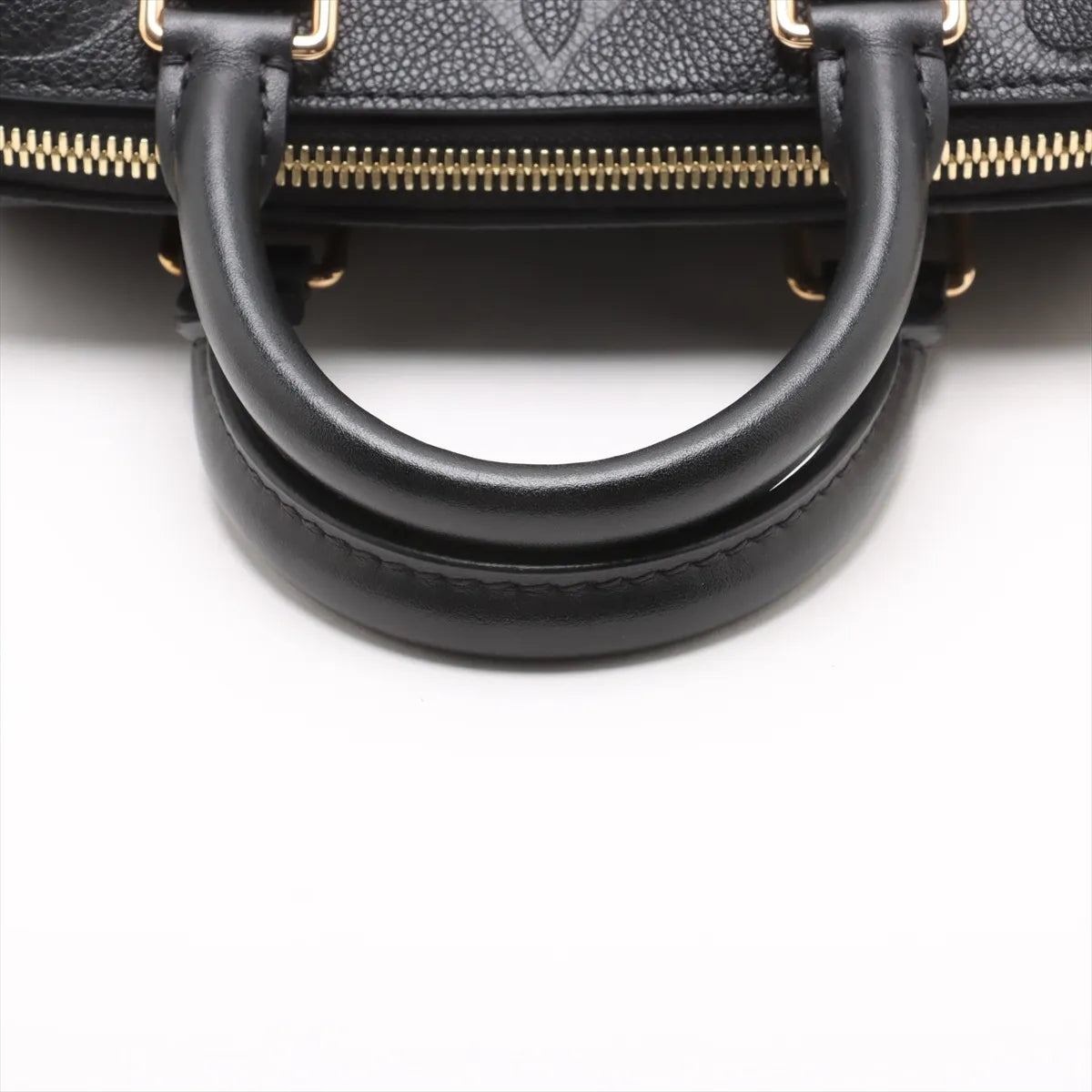 Louis Vuitton Noir Monogram Empreinte Leather Speedy 20 [Clearance Sale]