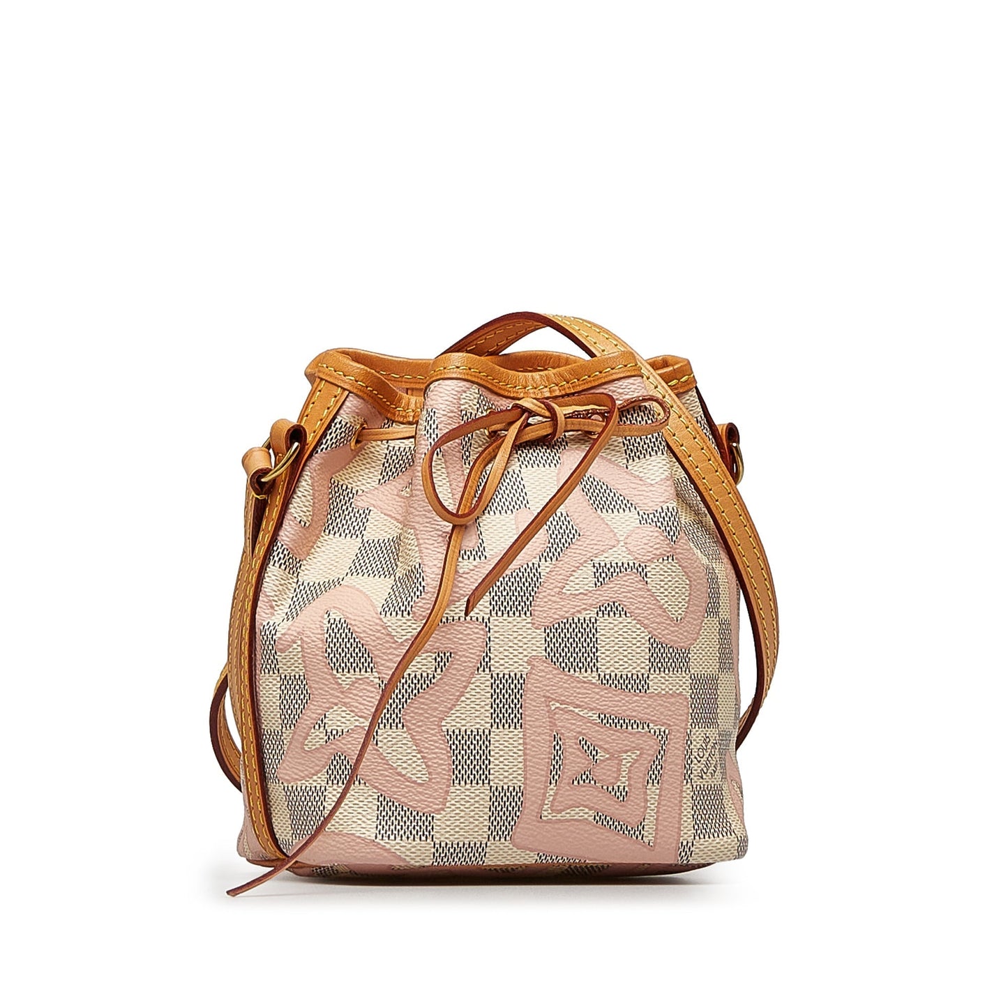 LOUIS VUITTON Damier Azur Tahitienne Nano Noe Bucket Bag