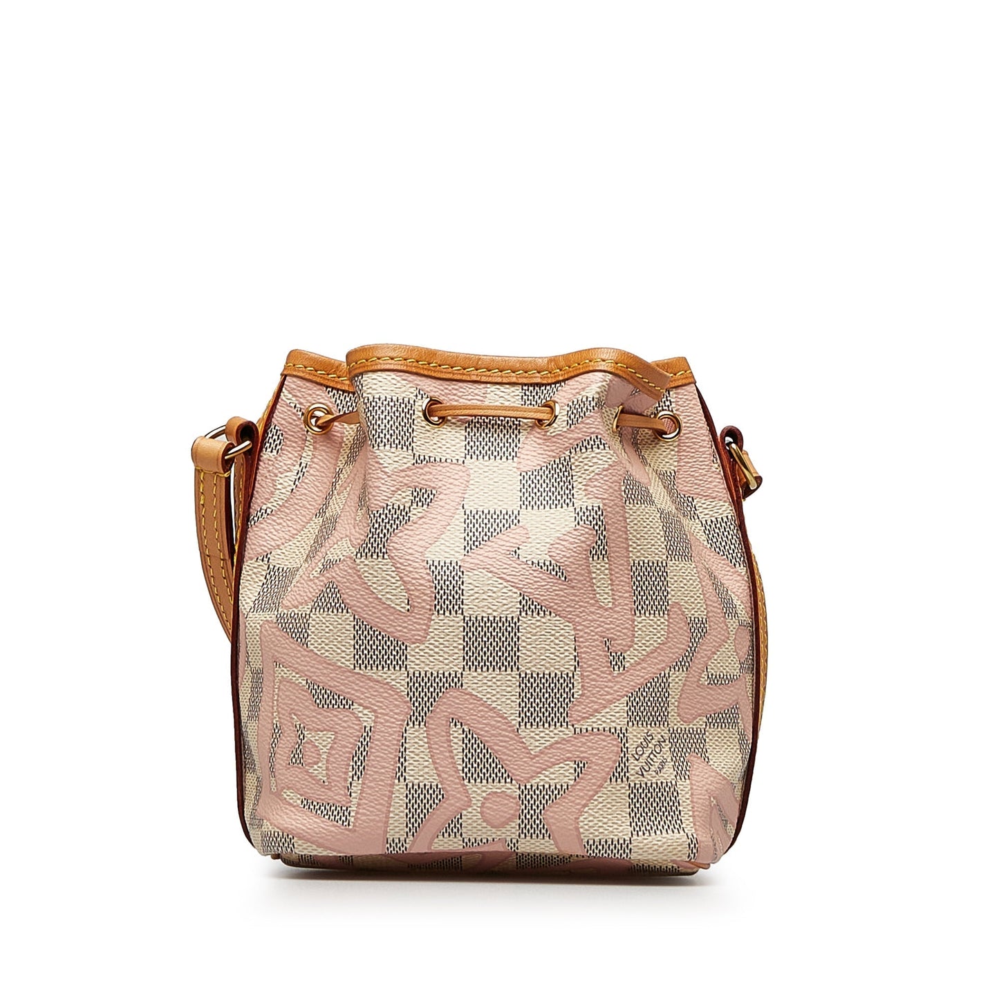 LOUIS VUITTON Damier Azur Tahitienne Nano Noe Bucket Bag