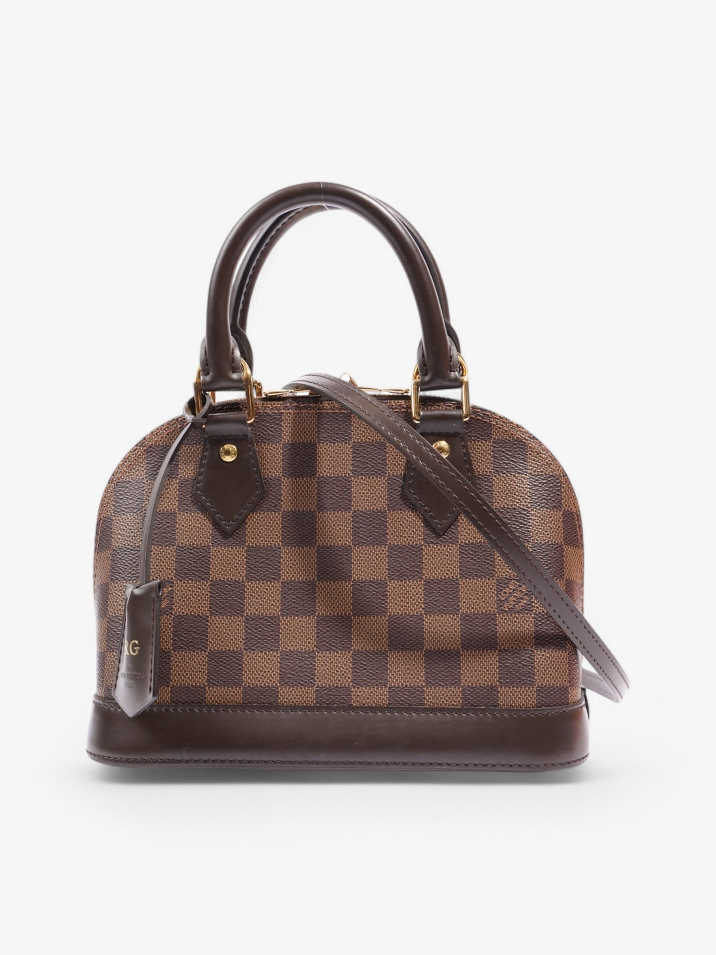 Louis Vuitton Alma Damier Ebene Coated Canvas BB