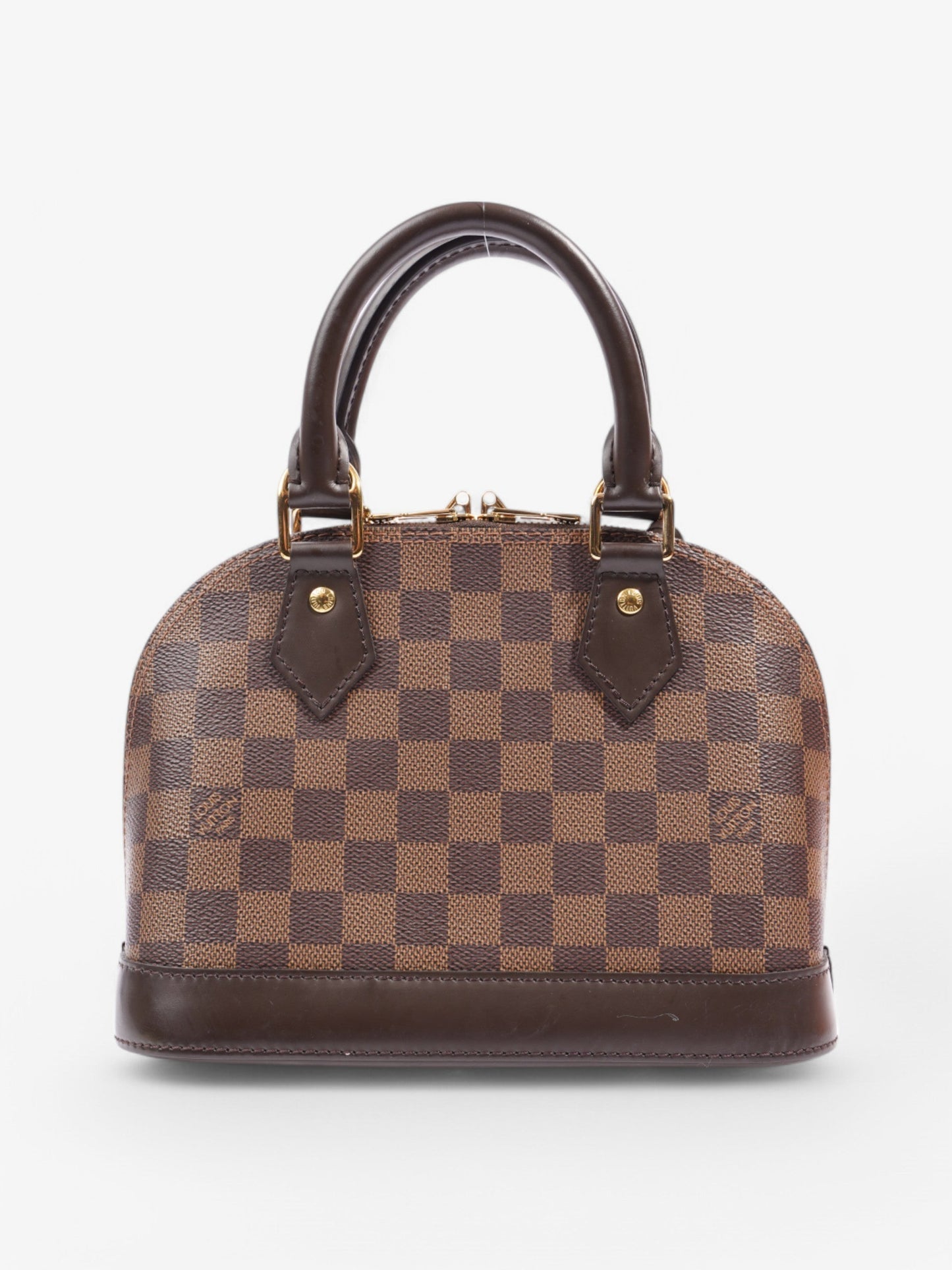 Louis Vuitton Alma Damier Ebene Coated Canvas BB