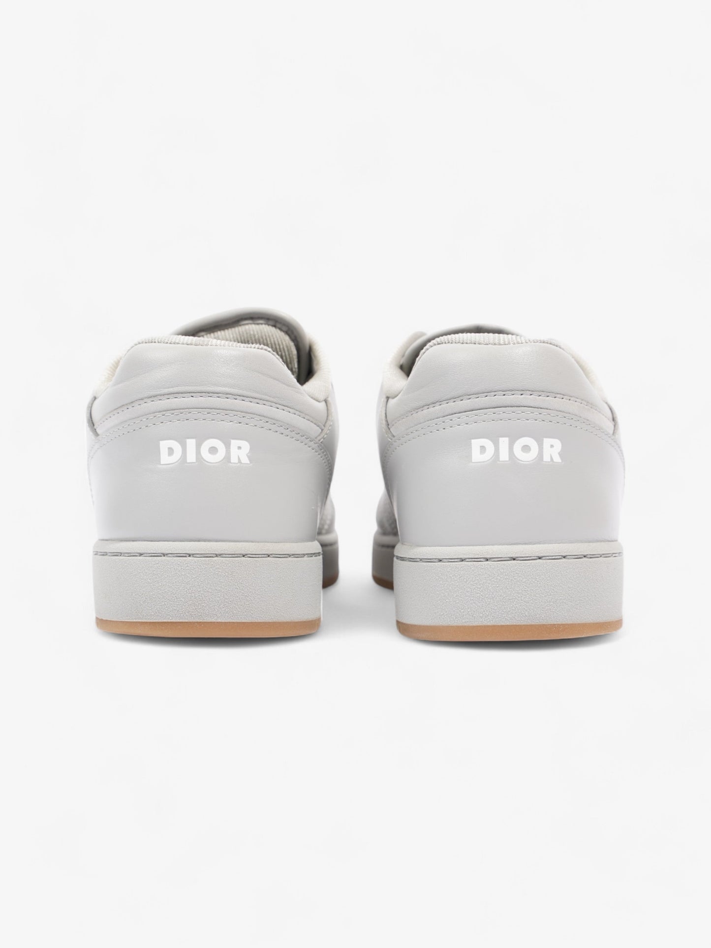 Christian Dior B27 Grey / White Leather EU 42 UK 8
