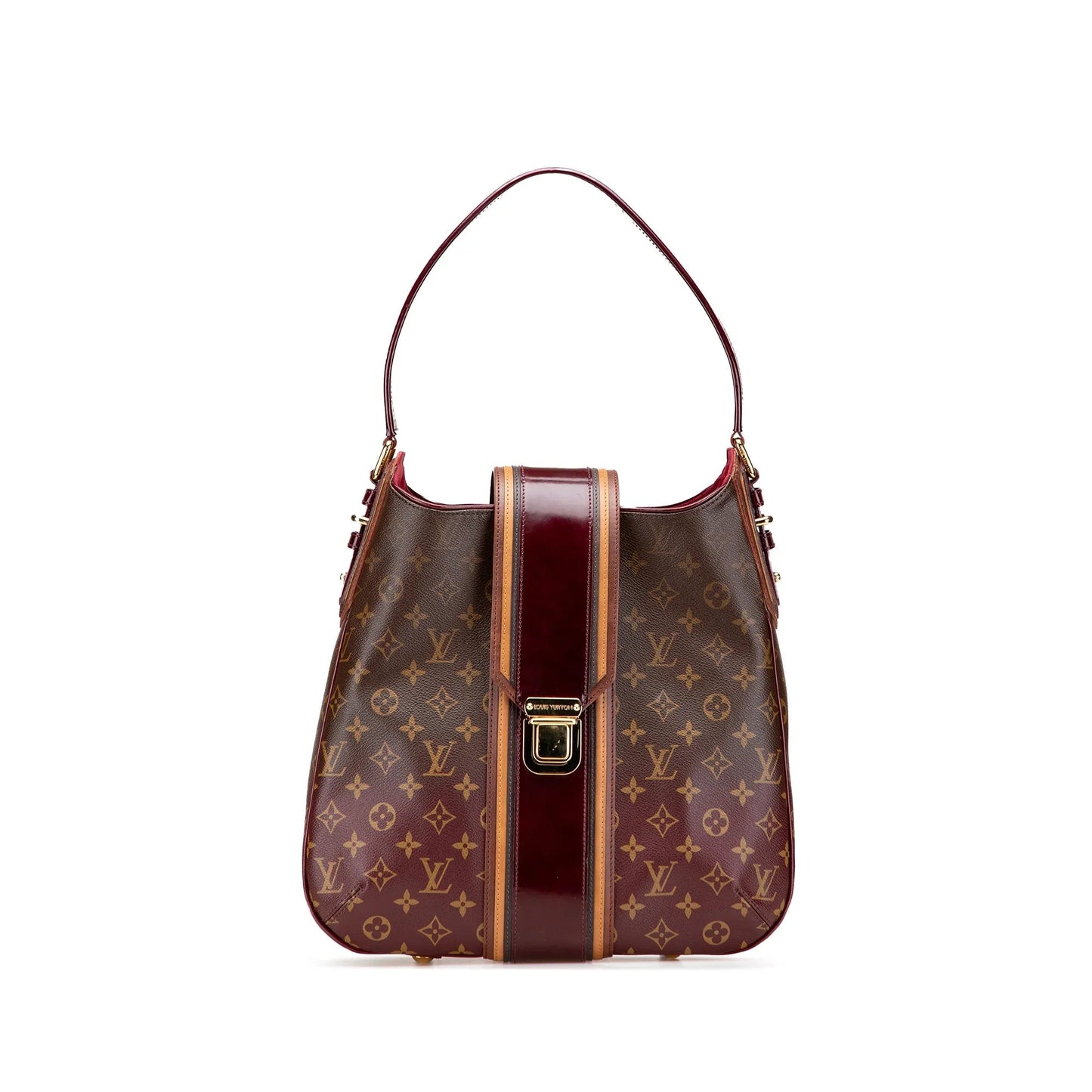 Brown Louis Vuitton Monogram Mirage M tte Shoulder Bag