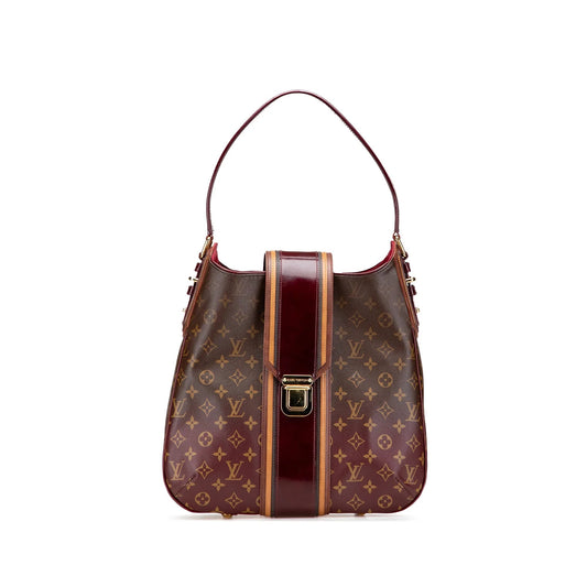 Brown Louis Vuitton Monogram Mirage M tte Shoulder Bag