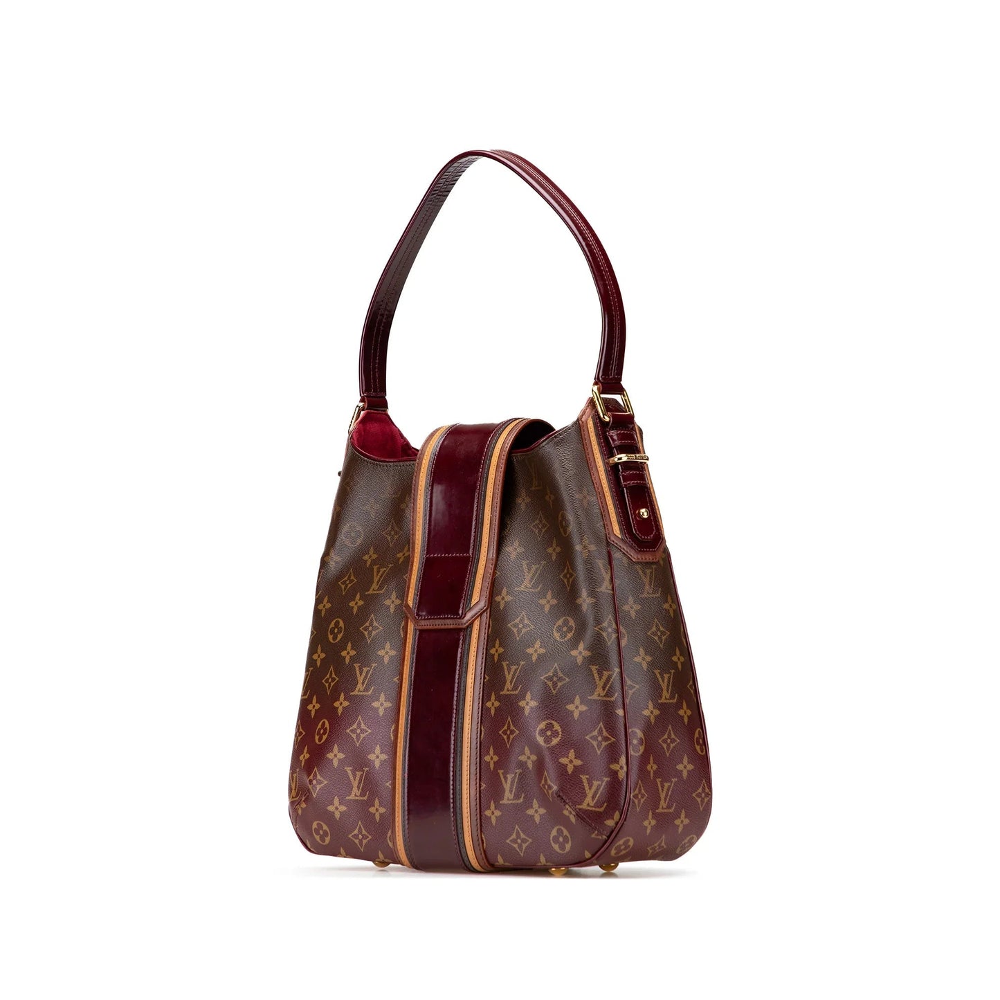 Brown Louis Vuitton Monogram Mirage M tte Shoulder Bag
