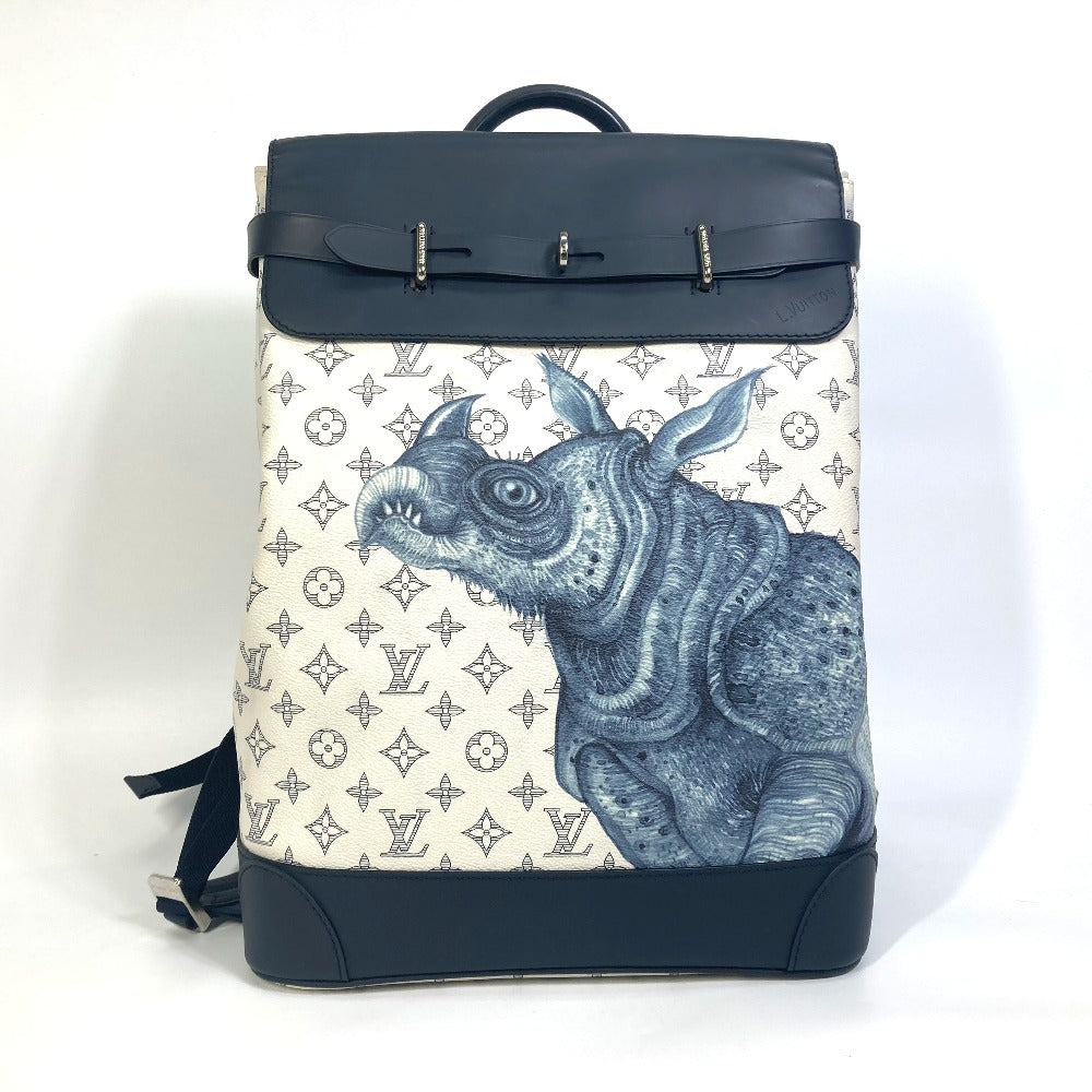 LOUIS VUITTON Backpack M54125 Monogram savanna canvas white Monogram savanna Backpack mens  d