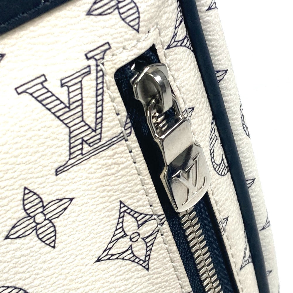LOUIS VUITTON Backpack M54125 Monogram savanna canvas white Monogram savanna Backpack mens  d