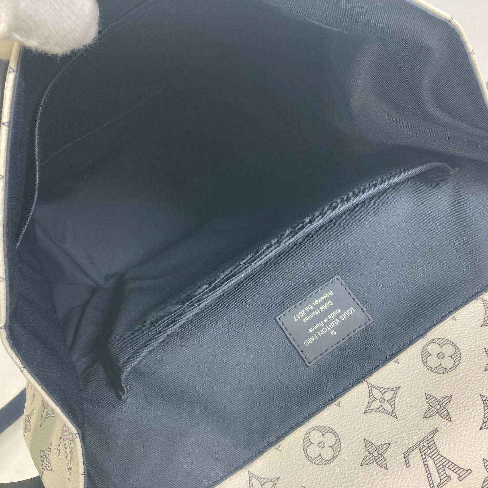 LOUIS VUITTON Backpack M54125 Monogram savanna canvas white Monogram savanna Backpack mens  d