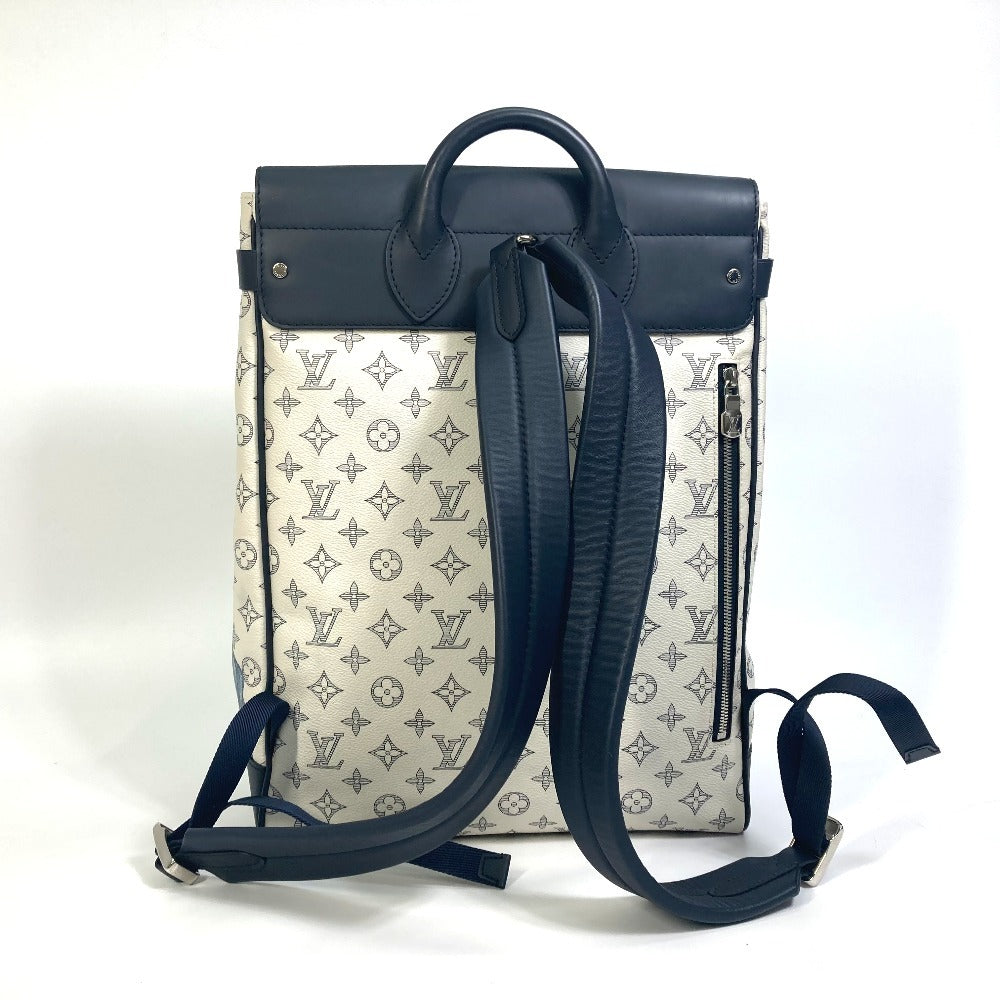 LOUIS VUITTON Backpack M54125 Monogram savanna canvas white Monogram savanna Backpack mens  d