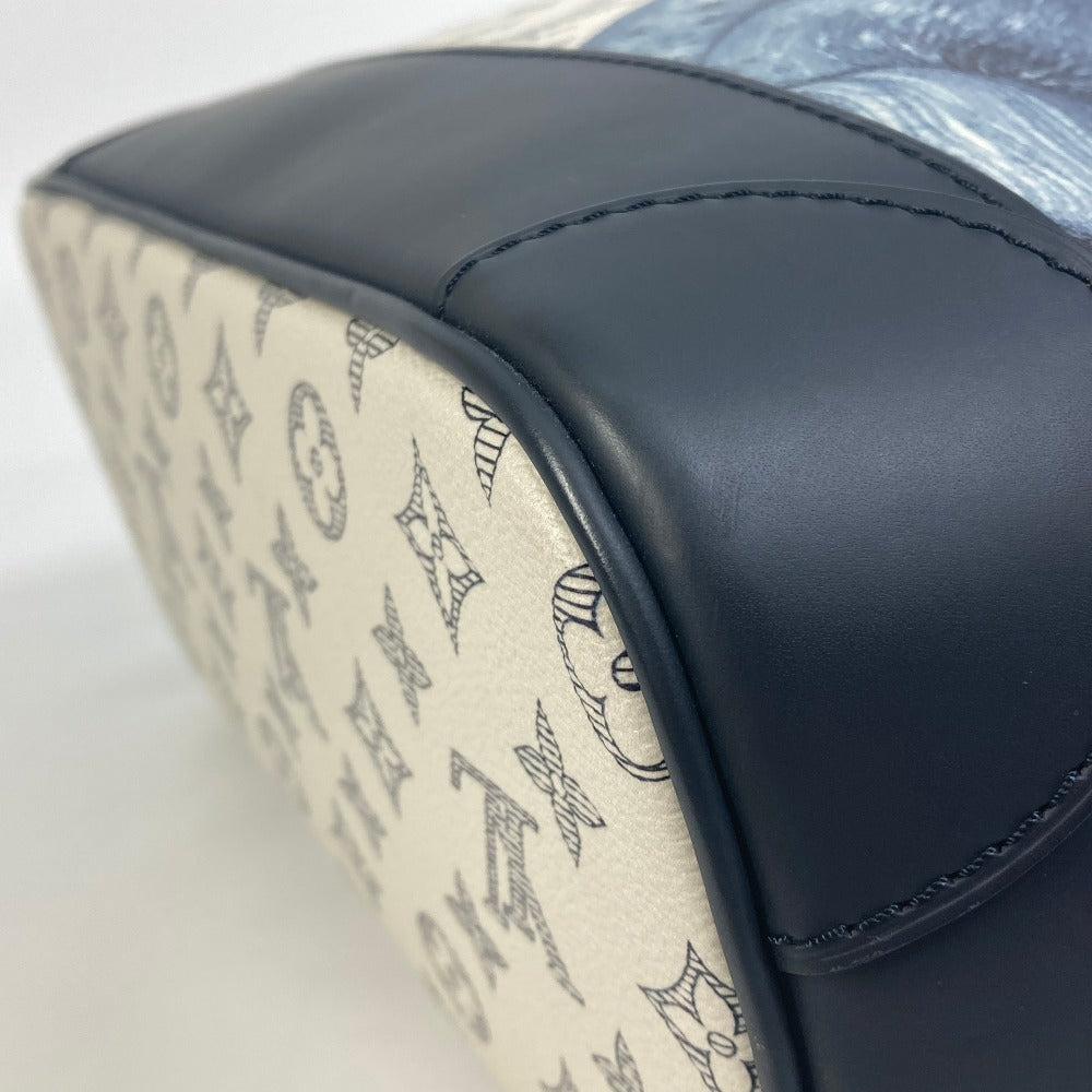 LOUIS VUITTON Backpack M54125 Monogram savanna canvas white Monogram savanna Backpack mens  d