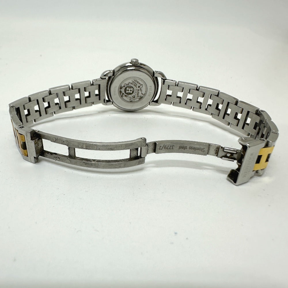 HERMES Watches Quartz PU2.220 Stainless Steel/Gold Plated Silver / Gold Pullman Women  d