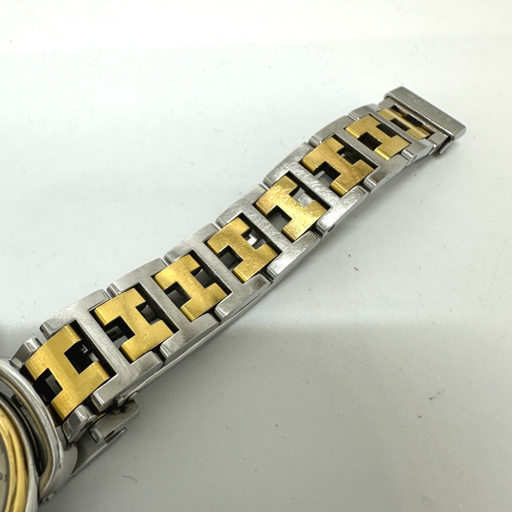 HERMES Watches Quartz PU2.220 Stainless Steel/Gold Plated Silver / Gold Pullman Women  d
