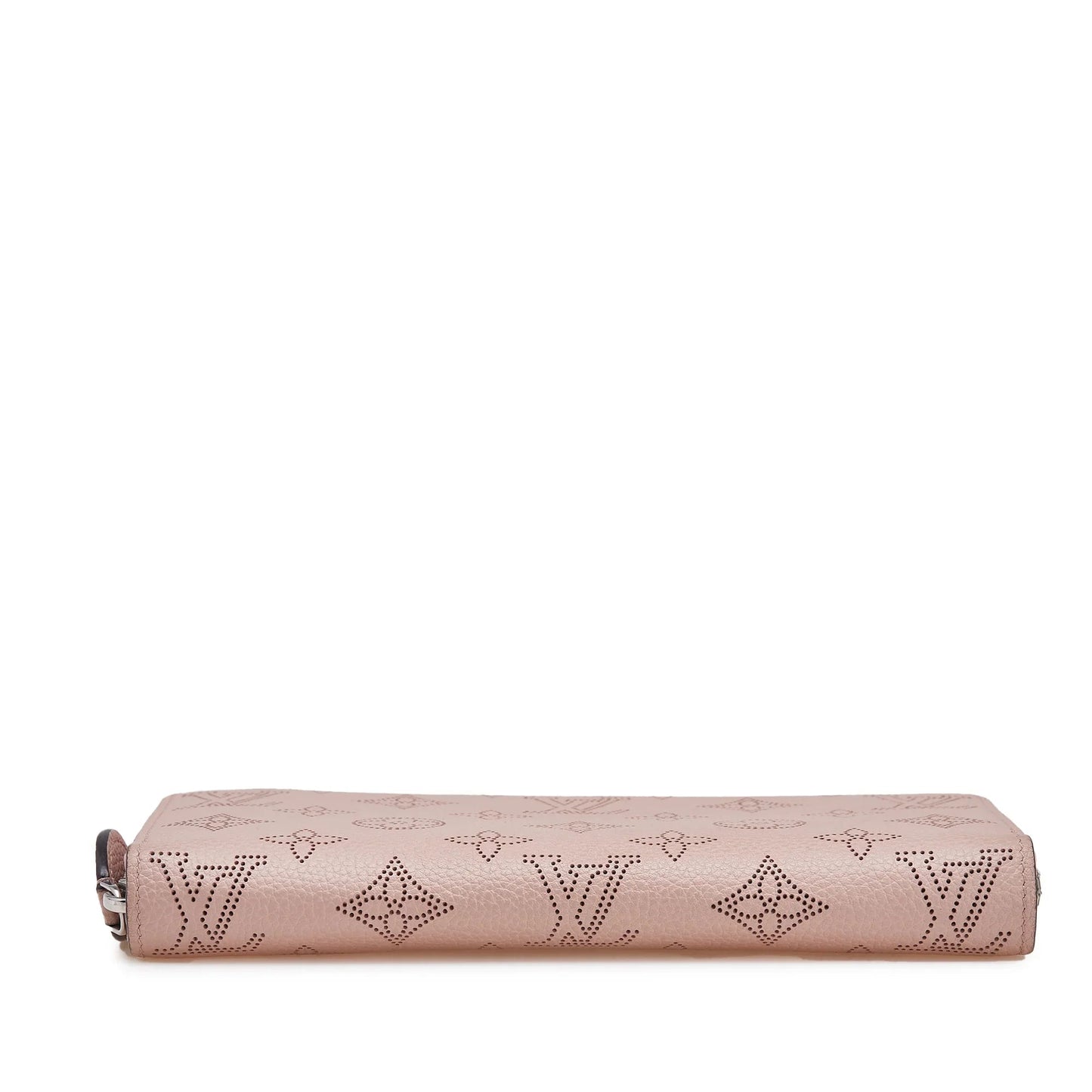 Pink Louis Vuitton Monogram Mahina Zippy Wallet
