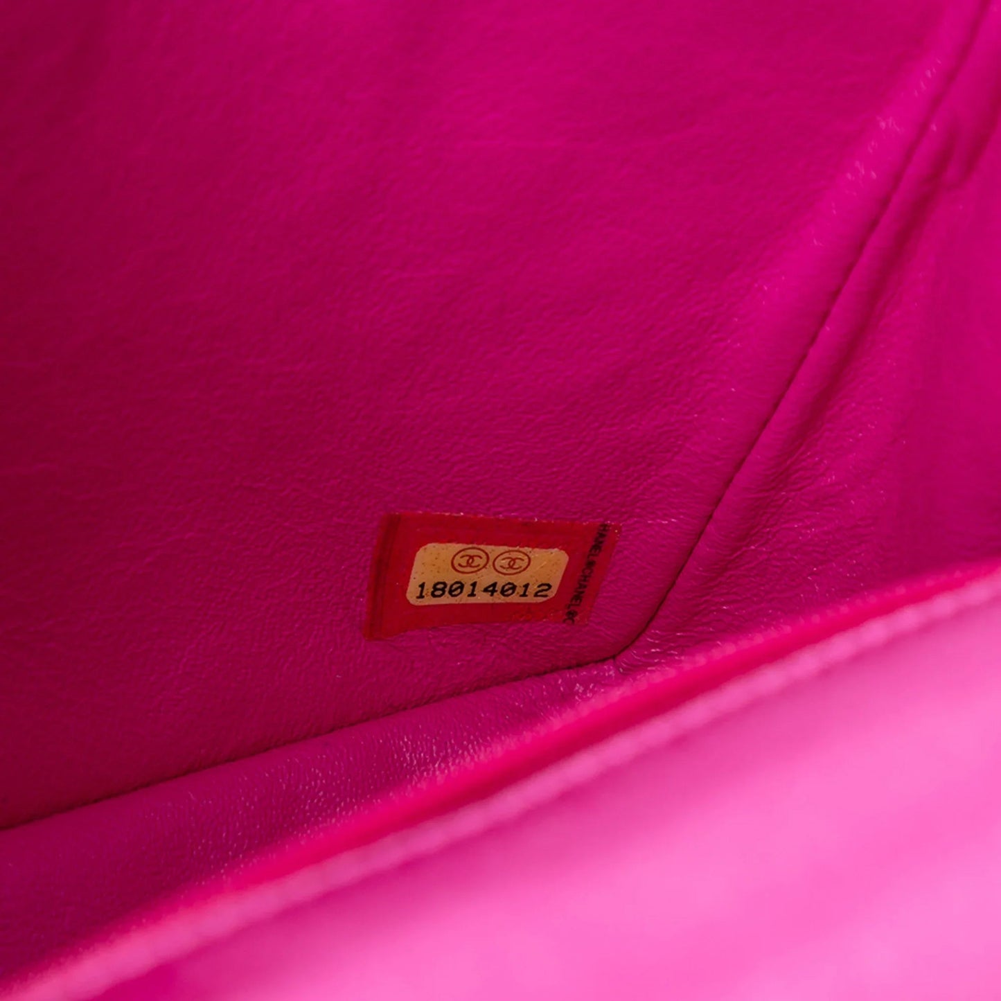 Pink Chanel Mini Rectangular Classic Satin Single Flap Crossbody Bag