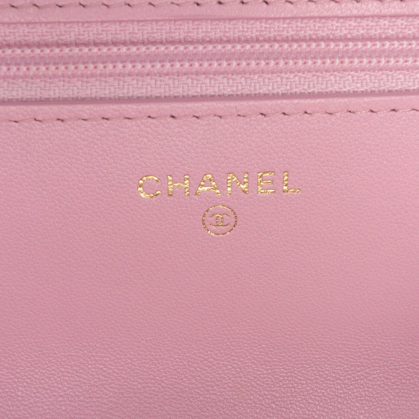 Pink Chanel Quilted Lambskin 19 Wallet on Chain Satchel