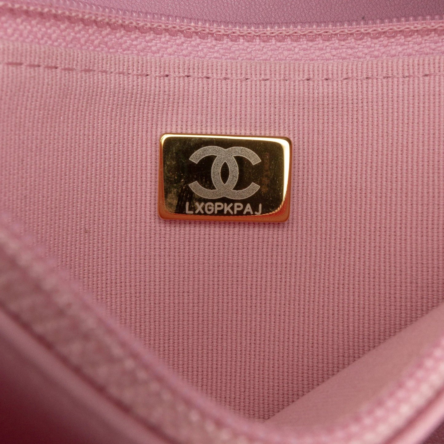 Pink Chanel Quilted Lambskin 19 Wallet on Chain Satchel