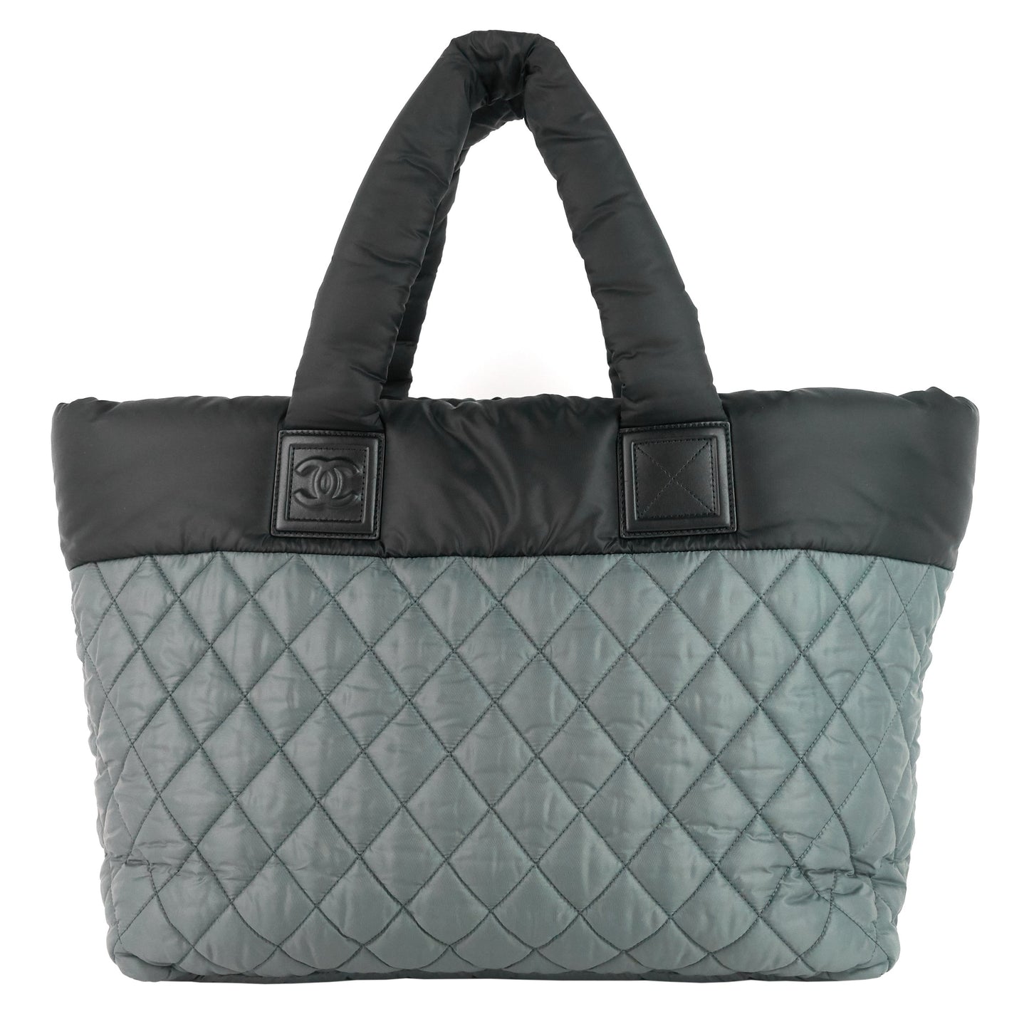 CHANEL Coco Cocoon Bicolour Nylon Tote Bag