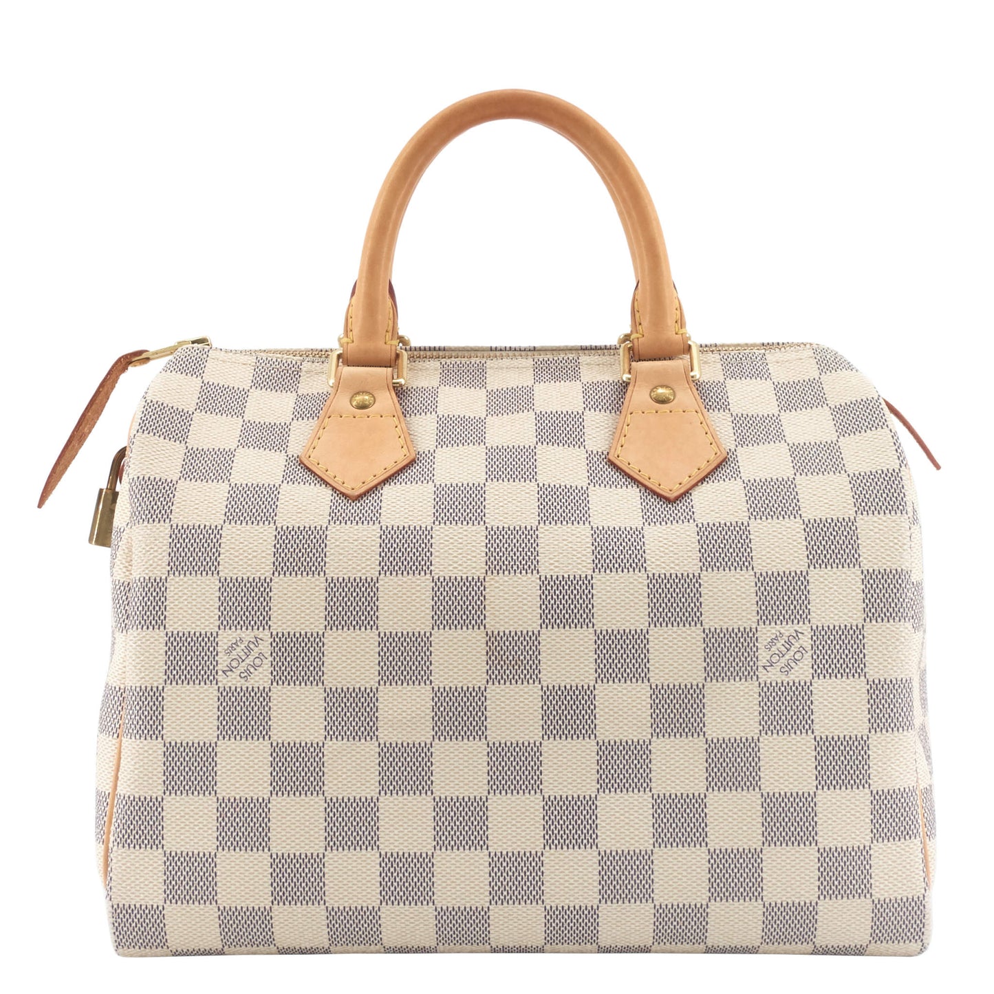 LOUIS VUITTON Louis Vuitton Speedy 25 Damier Azur Bag