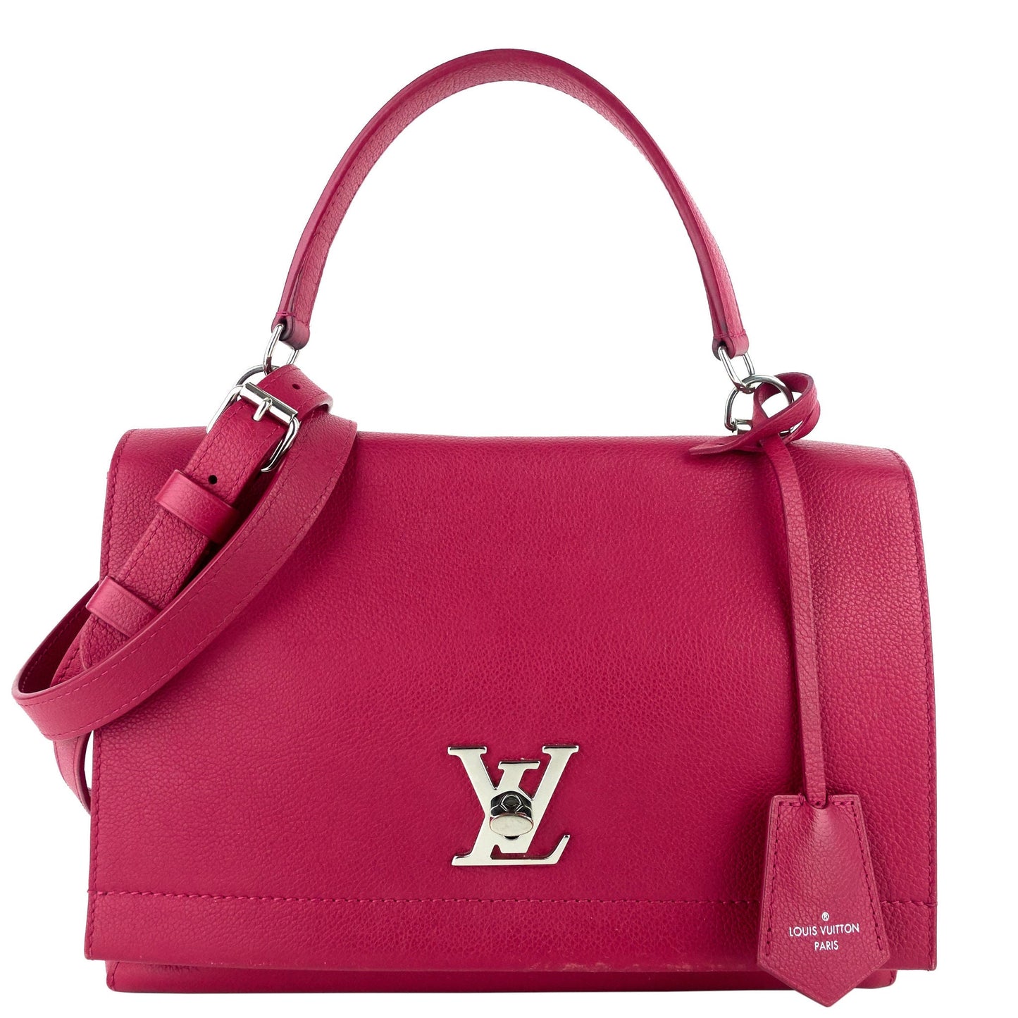 LOUIS VUITTON LockMe II Calfskin Leather Bag
