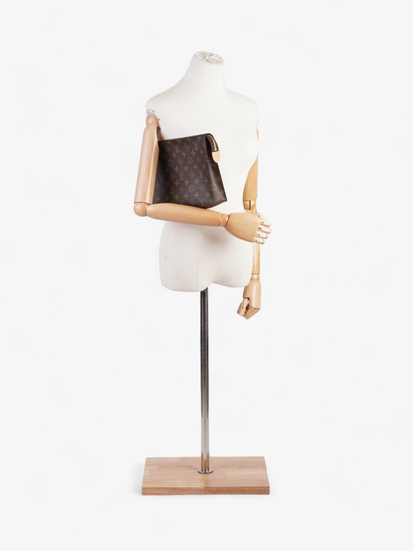 Louis Vuitton Toiletry Pouch Monogram Coated Canvas 26