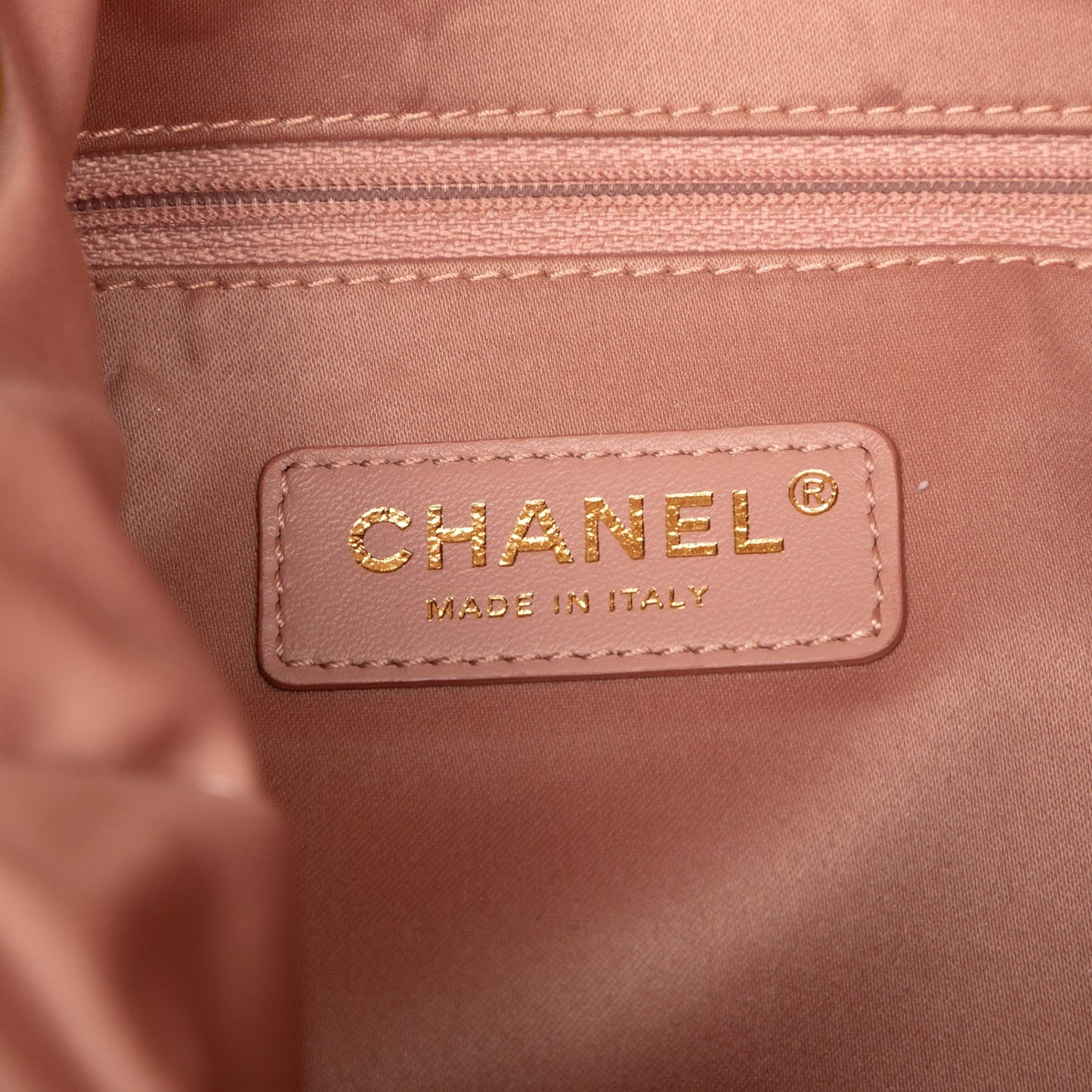 Pink Chanel CC Fantasy Fur Clutch with Chain