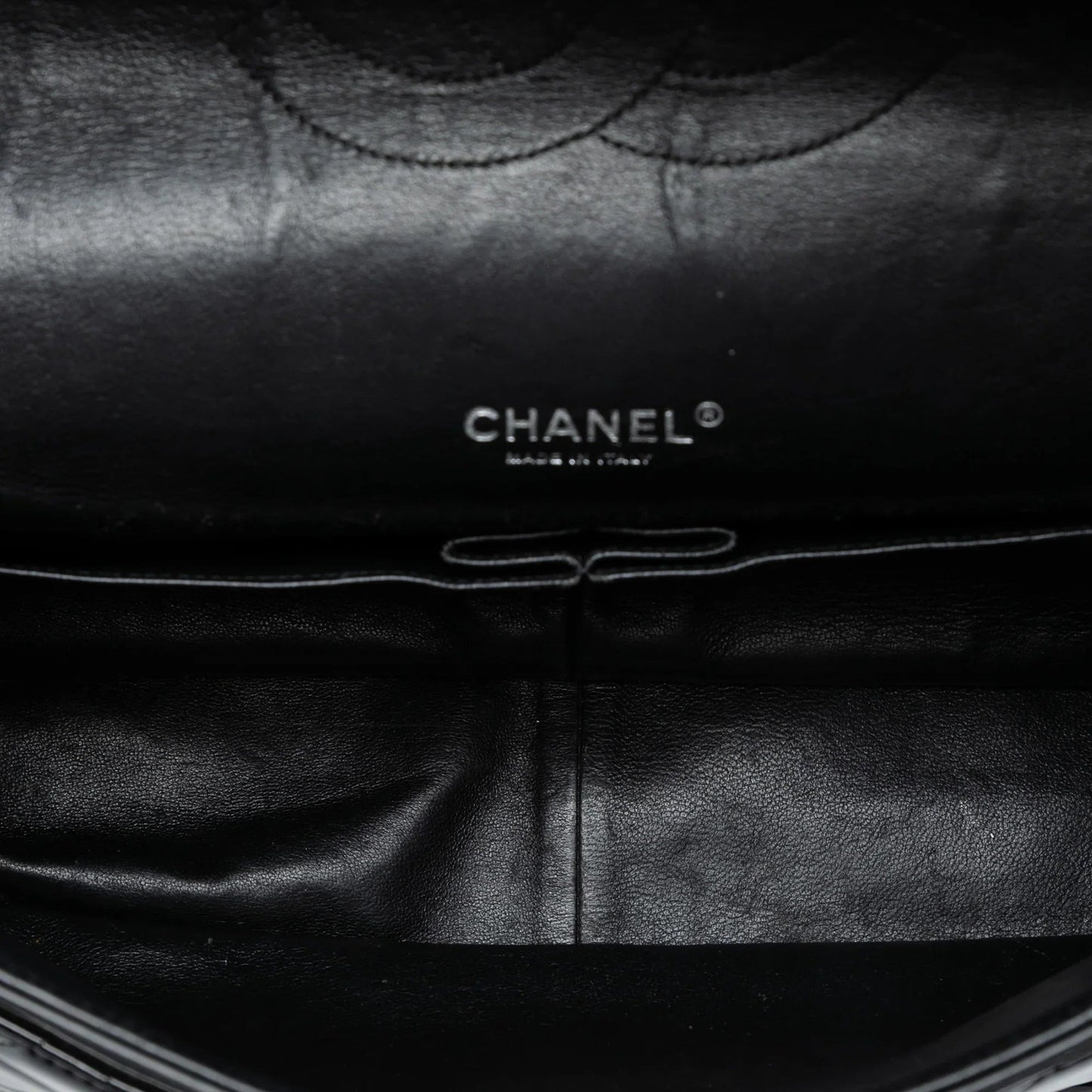 Black Chanel Maxi Classic Patent Double Flap Shoulder Bag