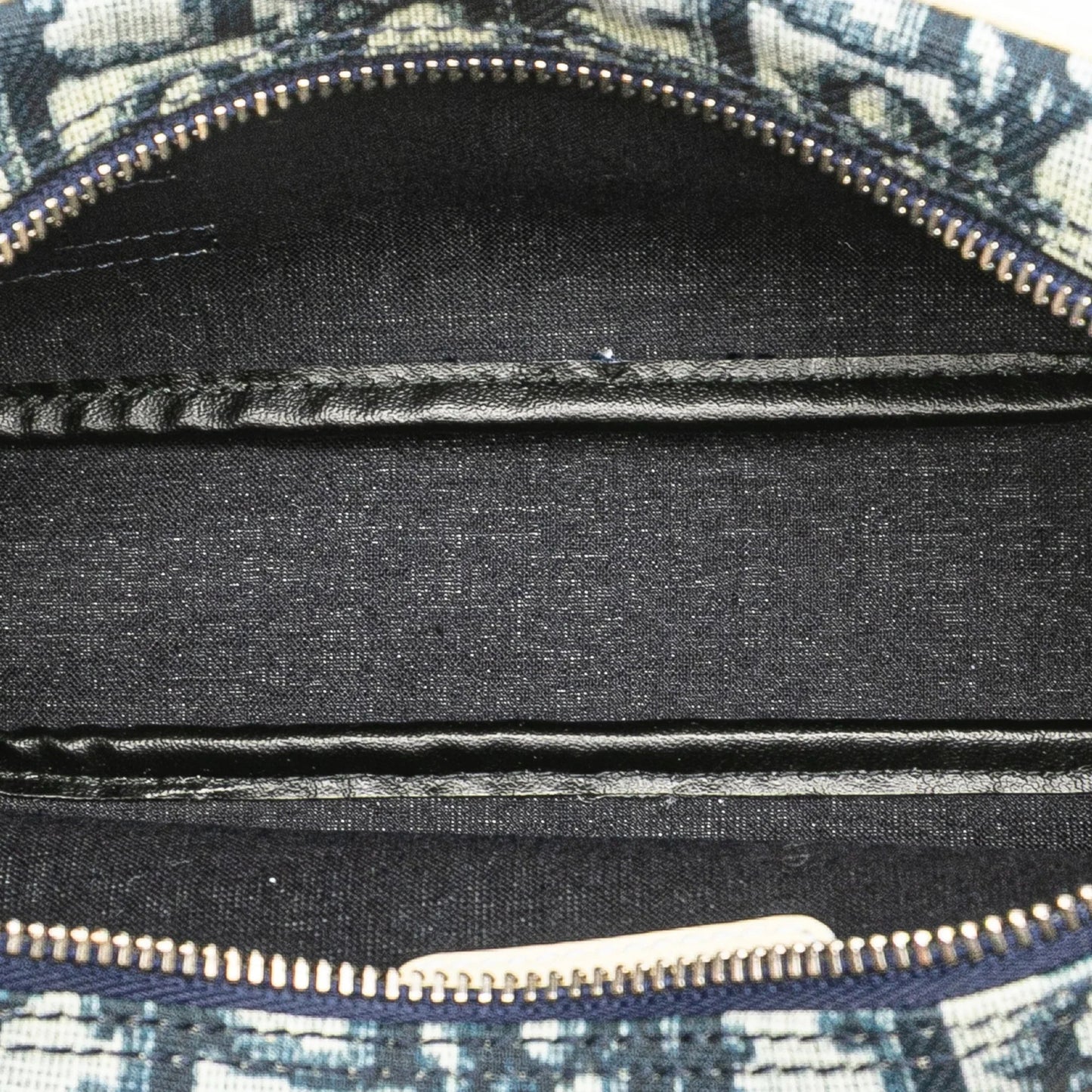 Blue Dior Diorissimo Trotter Canvas Cosmetic Pouch