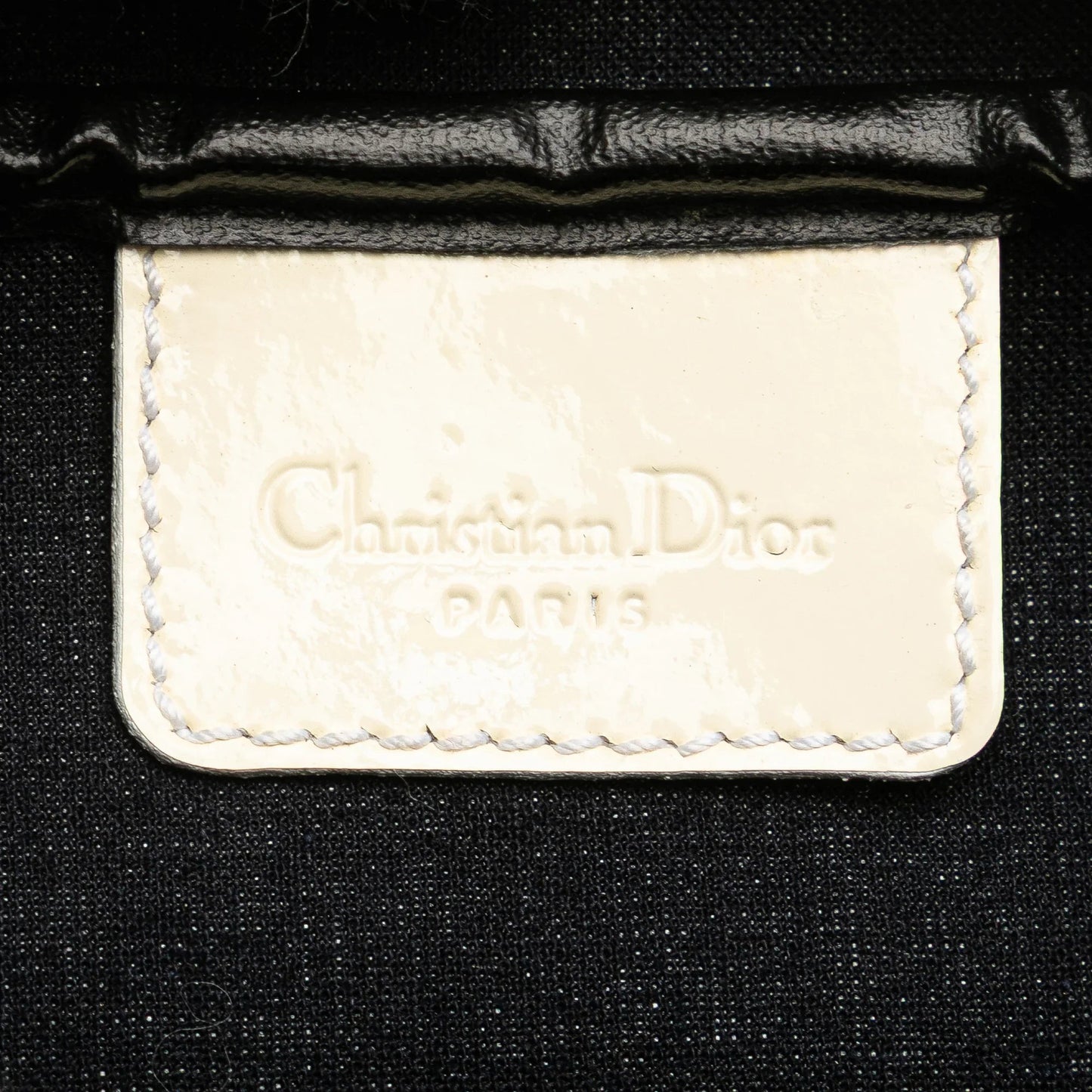 Blue Dior Diorissimo Trotter Canvas Cosmetic Pouch