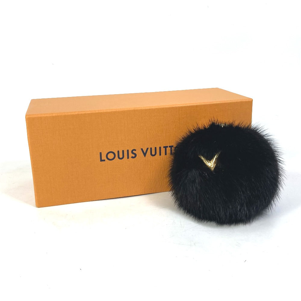 LOUIS VUITTON charm M00008 fur black Bubble V Women  d