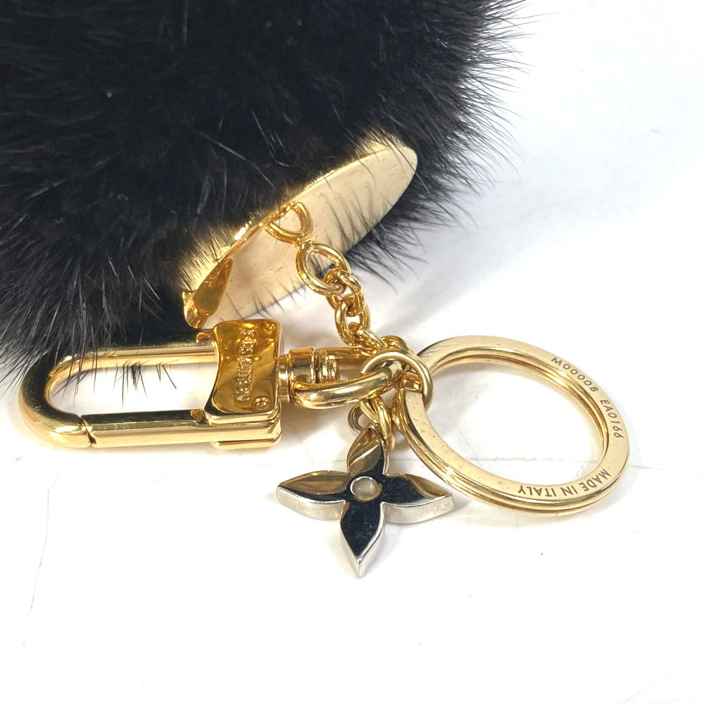 LOUIS VUITTON charm M00008 fur black Bubble V Women  d
