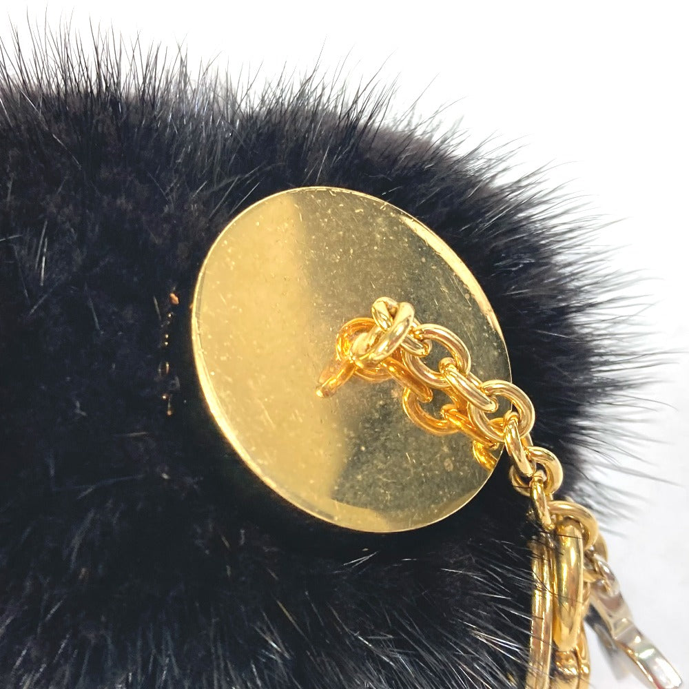 LOUIS VUITTON charm M00008 fur black Bubble V Women  d