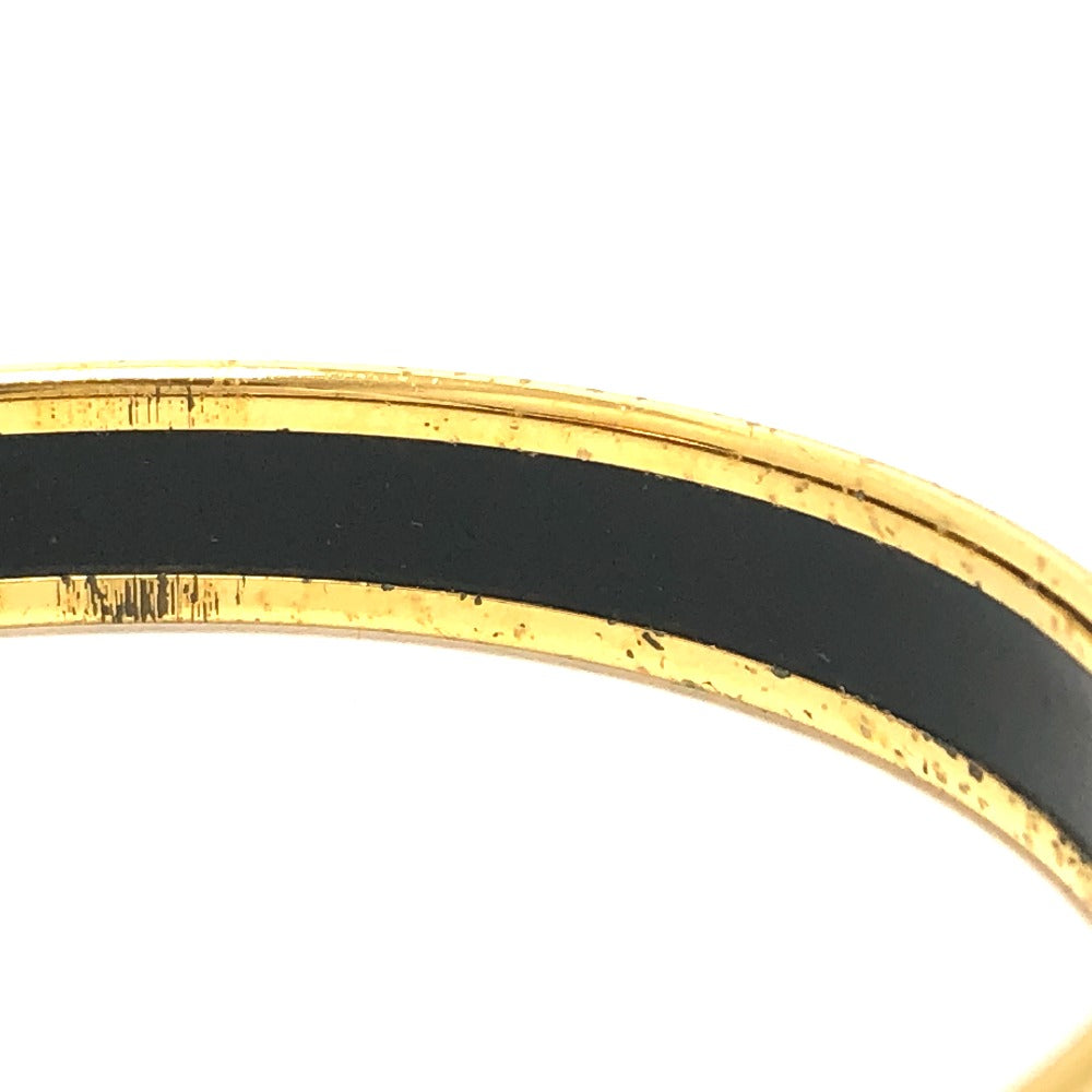 HERMES Bangle Gold Plated, Cloisonne Red type Emaille PM Women  d
