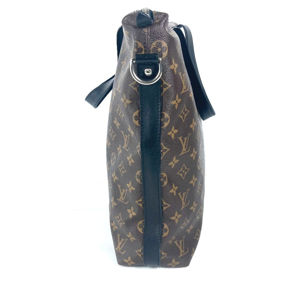 LOUIS VUITTON Tote Bag M40388 Monogram macacer canvas Brown Monogram macacer Kitan