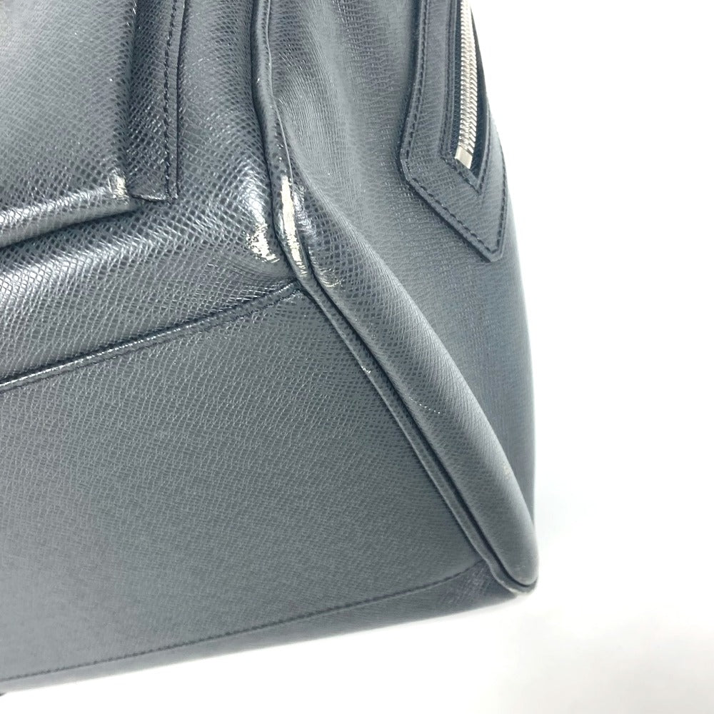 LOUIS VUITTON Boston Duffel bag M32502 Taiga Leather black Taiga Ivan mens  d