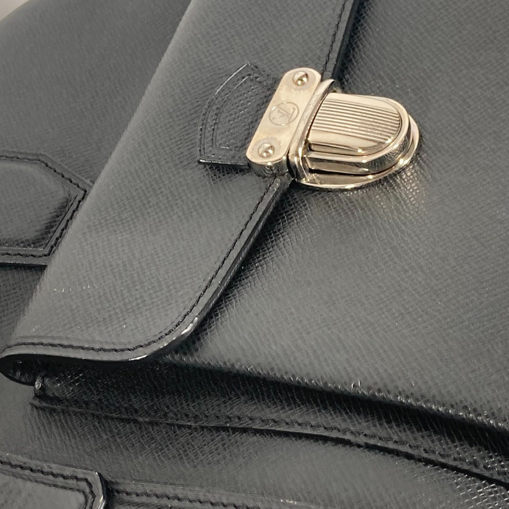 LOUIS VUITTON Boston Duffel bag M32502 Taiga Leather black Taiga Ivan mens  d