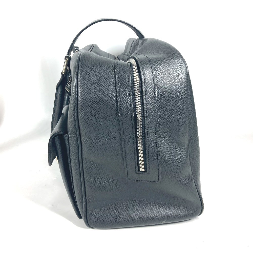 LOUIS VUITTON Boston Duffel bag M32502 Taiga Leather black Taiga Ivan mens  d