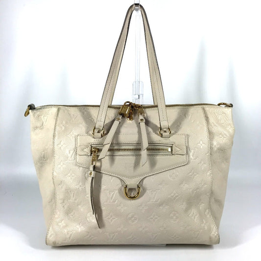 LOUIS VUITTON Shoulder Bag M93411 Monogram Ann Platt Leather white Monogram Ann Platt Remunize PM unisex(Unisex)