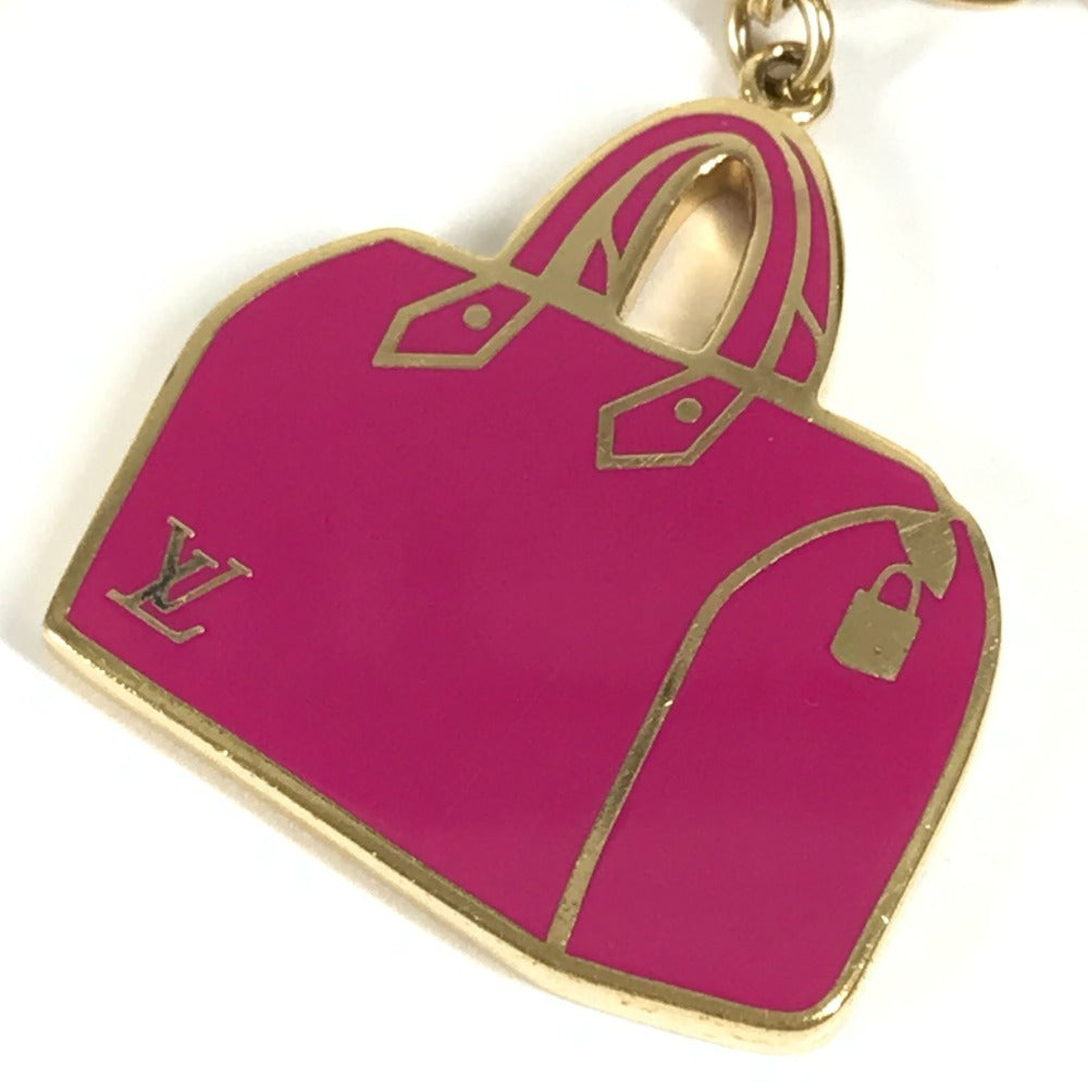 LOUIS VUITTON key ring M66985 metal gold Chain Iconic 63□14