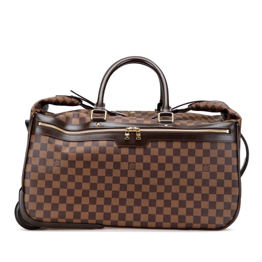 Brown Louis Vuitton Damier Ebene Eole 50 Travel Bag