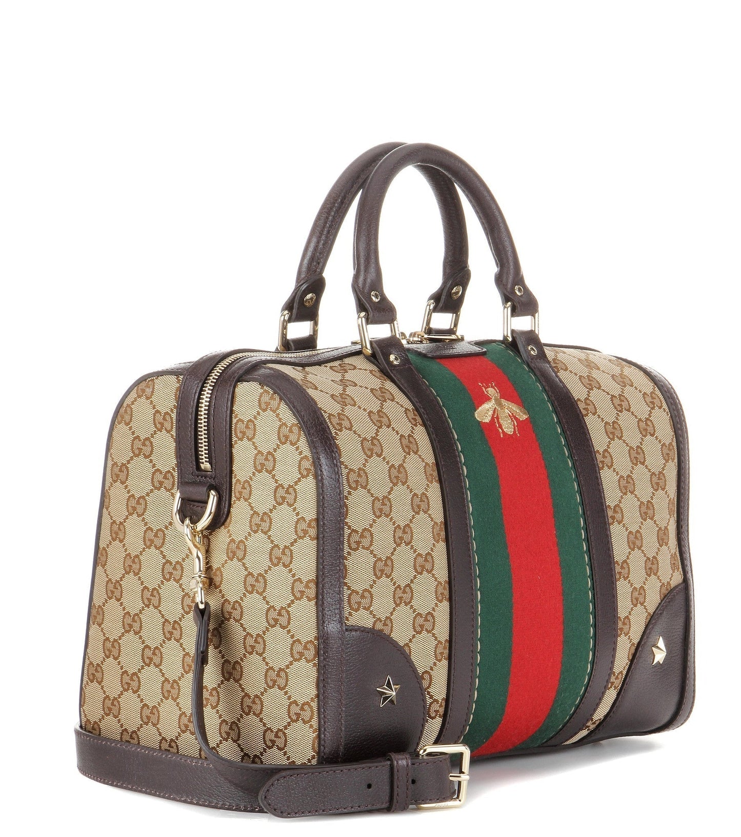 Gucci   Web Embroidered Bag