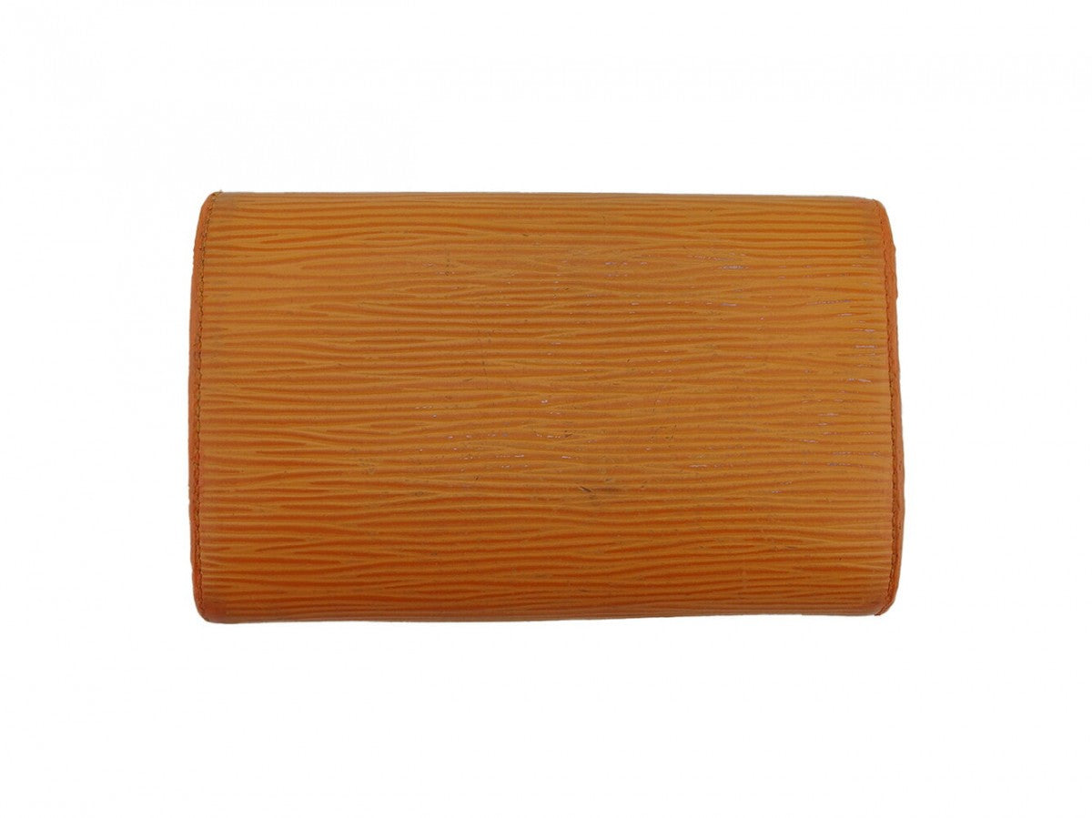 LOUIS VUITTON Long Wallet Purse Mandarin Epi