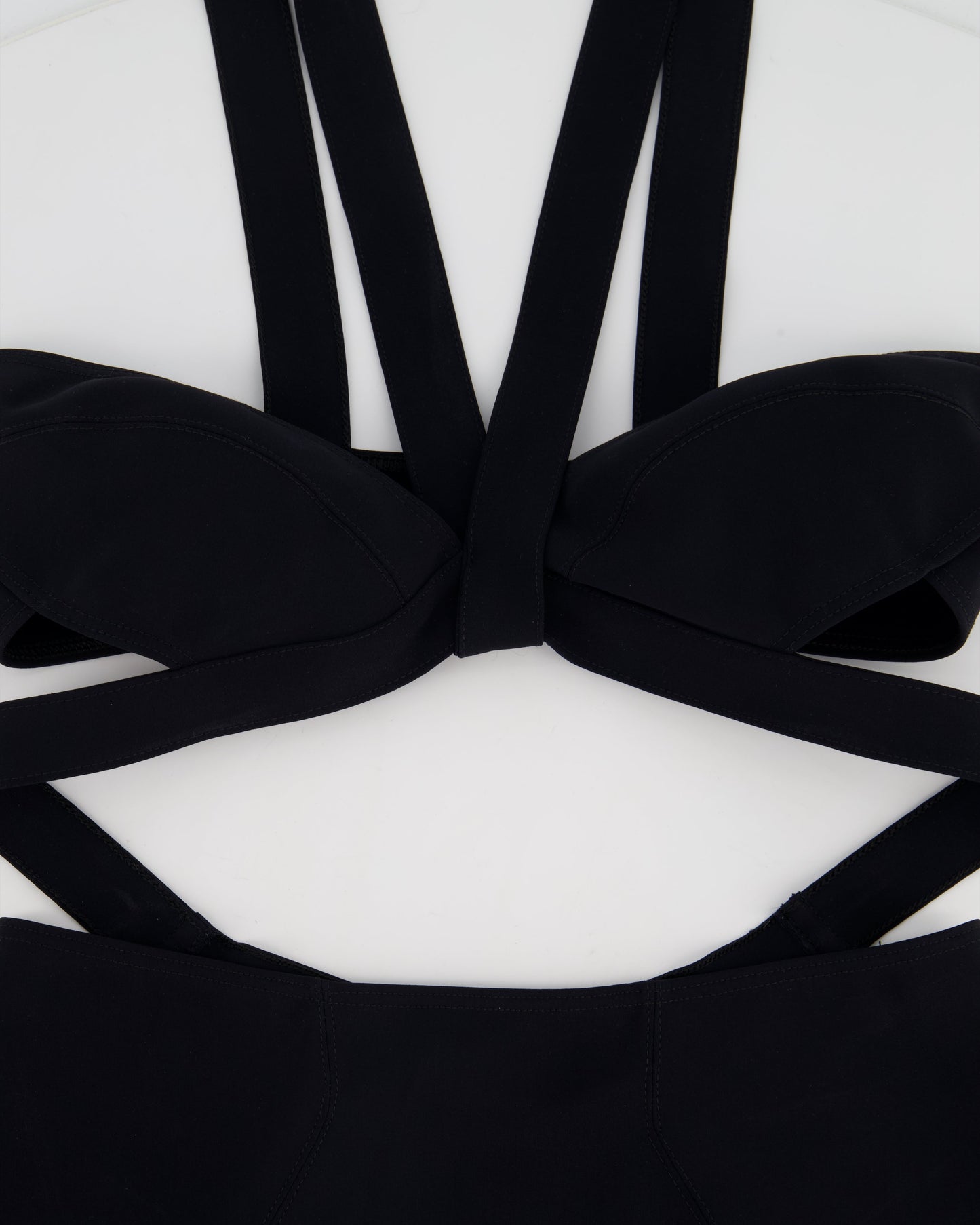 Ala•a Black Cut-Out Swimsuit FR 38 (UK 10) RRP £610