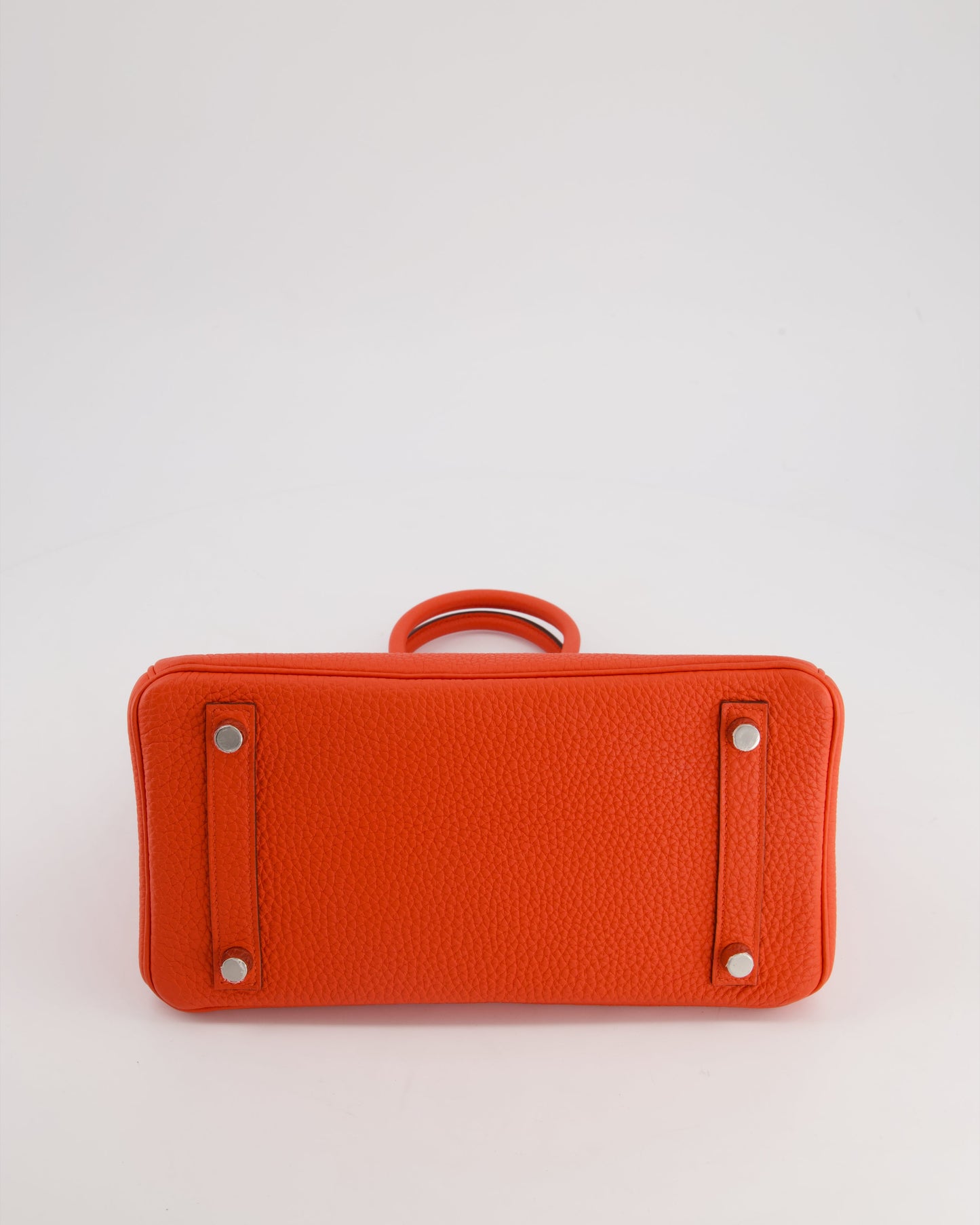 Herm�s Birkin 25 Retourne Bag in Capucine Togo Leather and Palladium Hardware