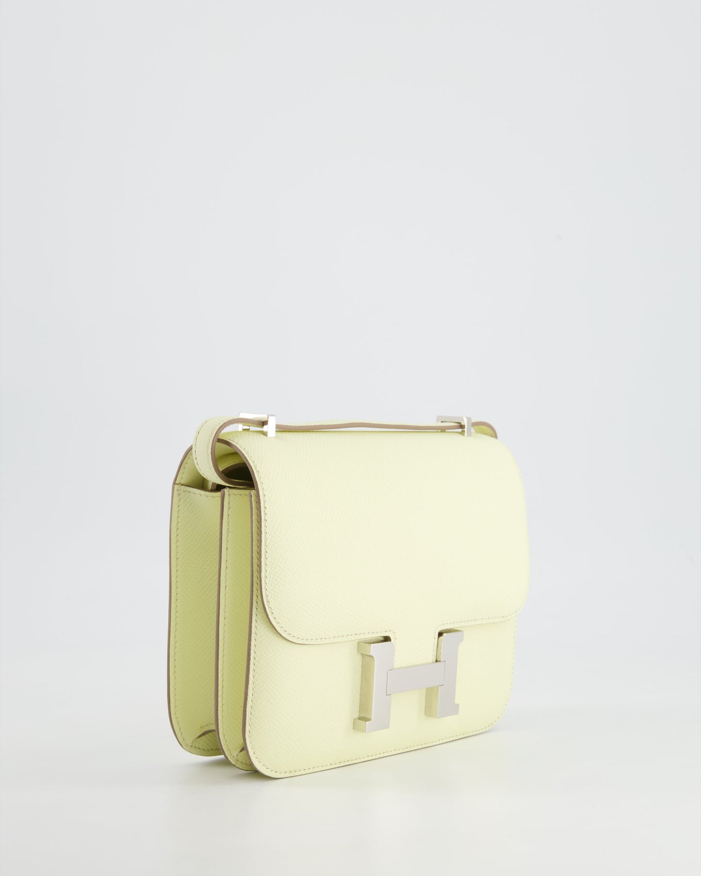 *NEW COLOUR* Hermès Constance III 18 Miroir Bag in Jaune Milton Epsom Leather with Palladium Hardware
