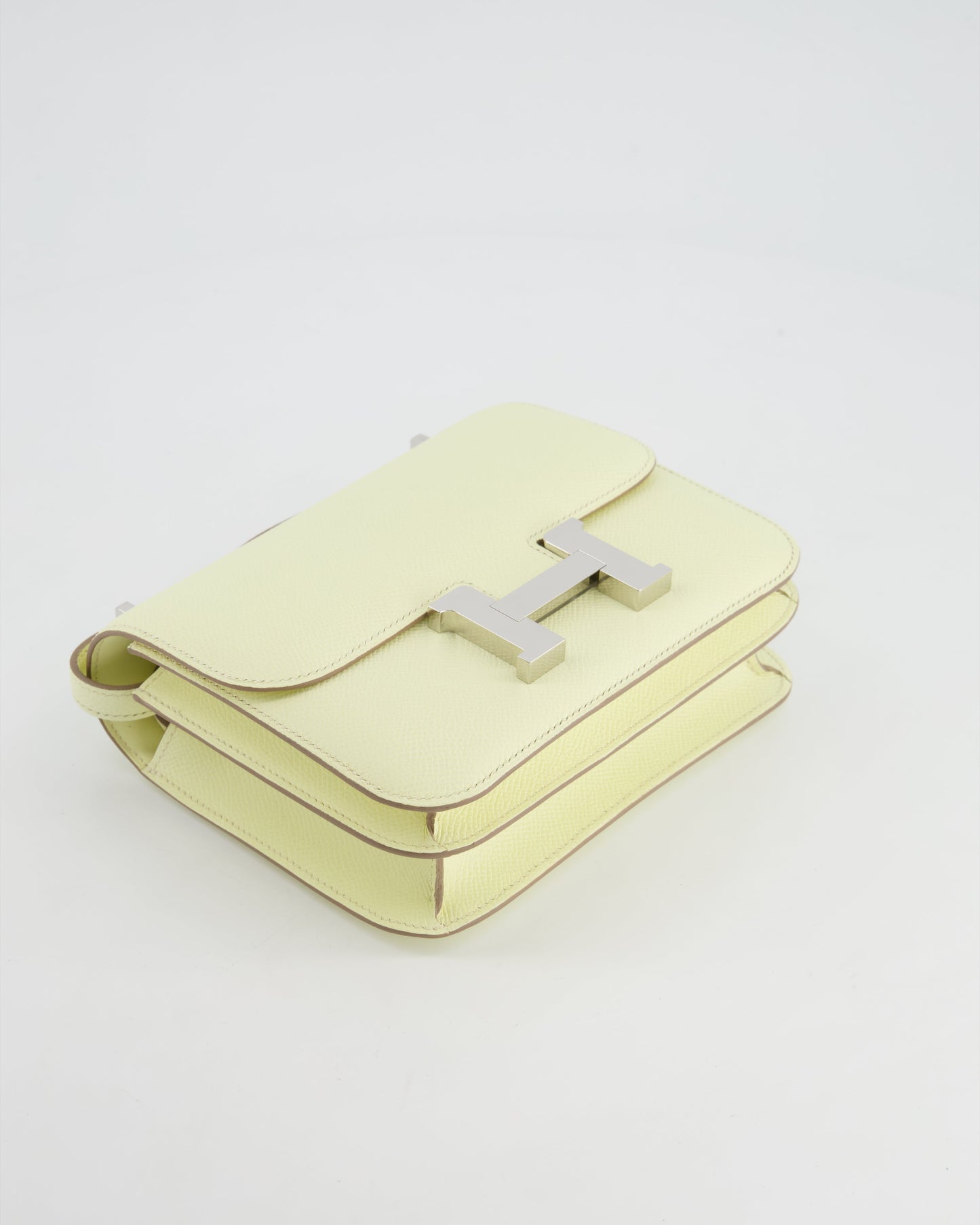 *NEW COLOUR* Hermès Constance III 18 Miroir Bag in Jaune Milton Epsom Leather with Palladium Hardware