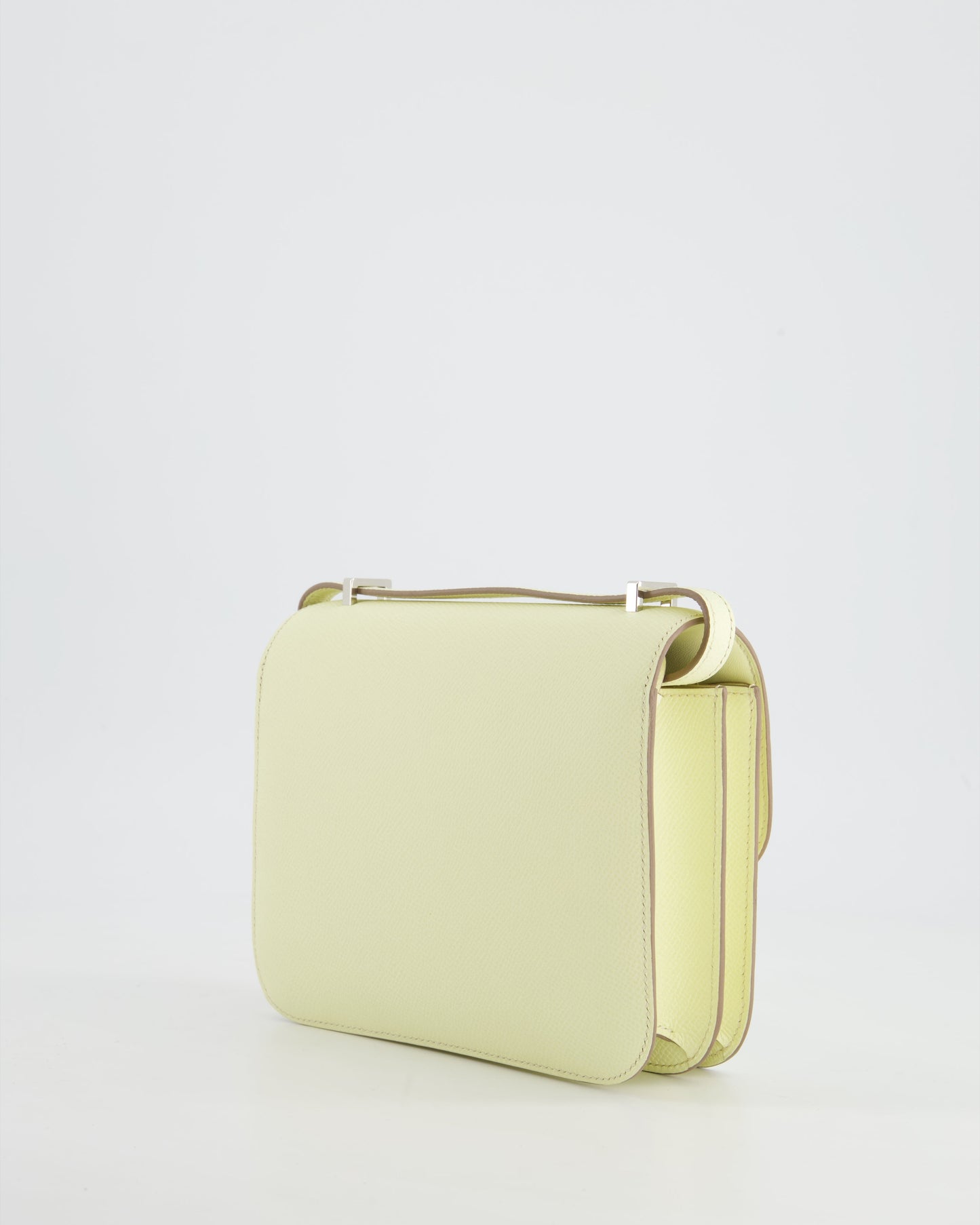 *NEW COLOUR* Hermès Constance III 18 Miroir Bag in Jaune Milton Epsom Leather with Palladium Hardware