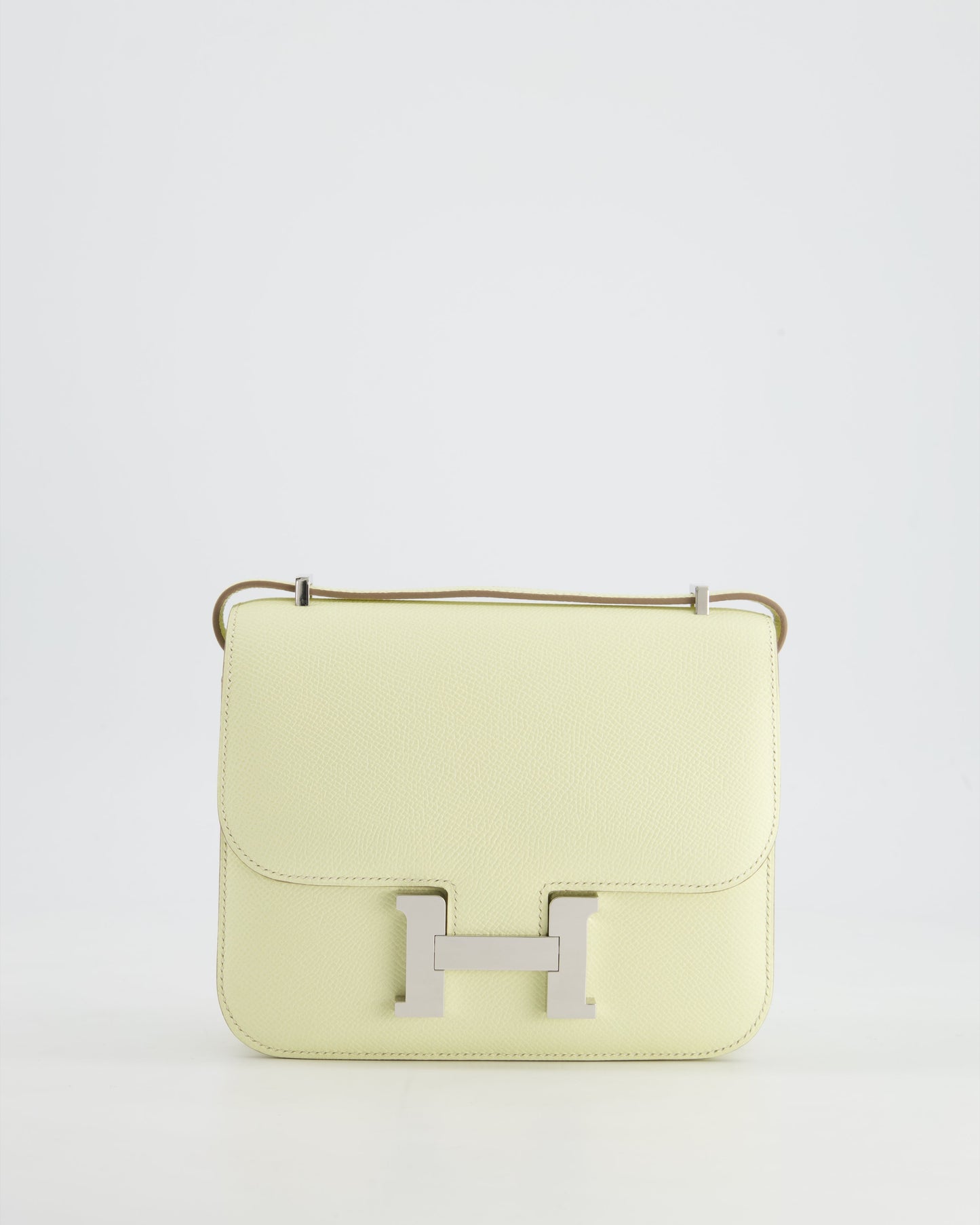 *NEW COLOUR* Hermès Constance III 18 Miroir Bag in Jaune Milton Epsom Leather with Palladium Hardware