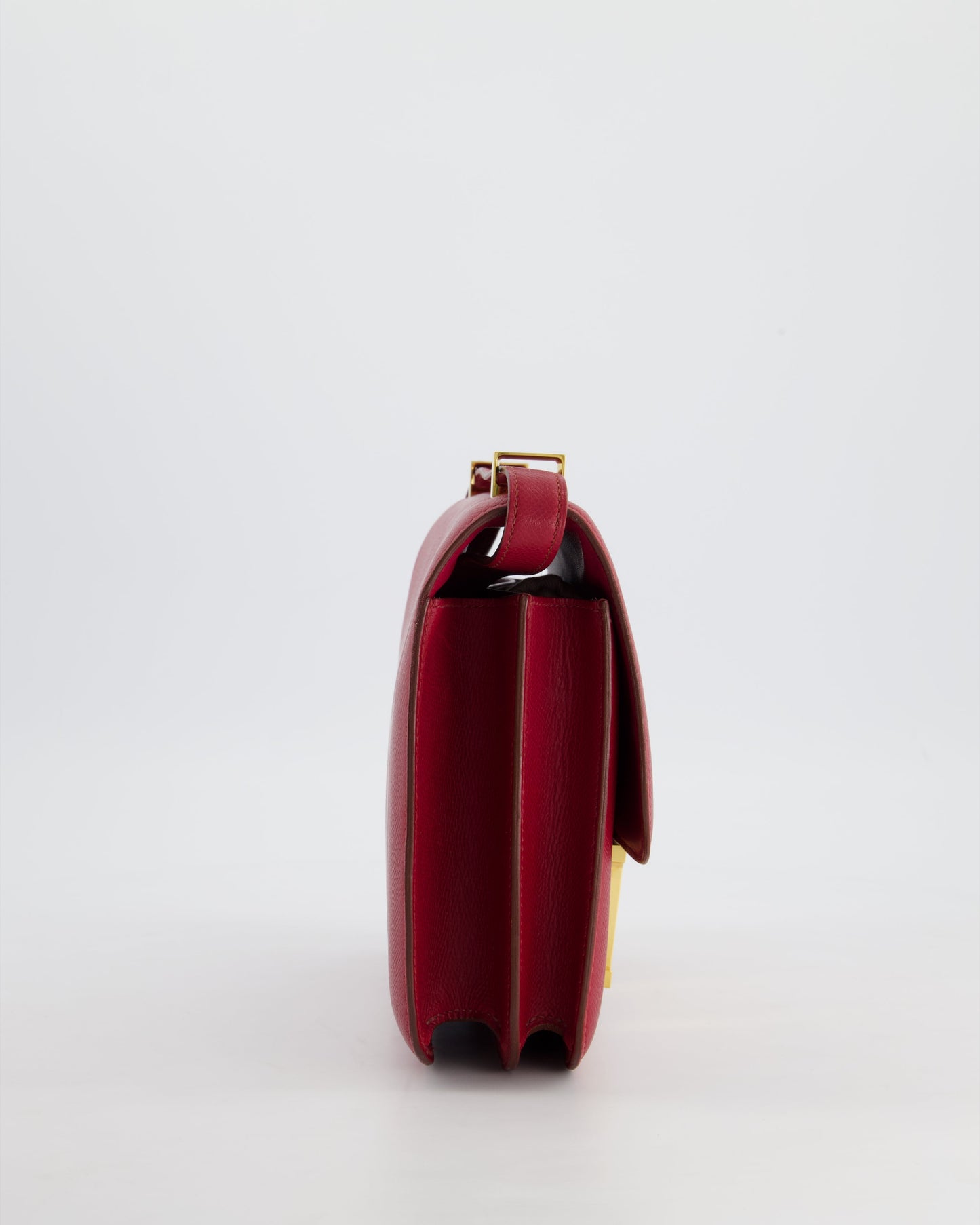 *FIRE PRICE* Hermès Constance III 24 Bag in Rubis Epsom Leather with Gold Hardware