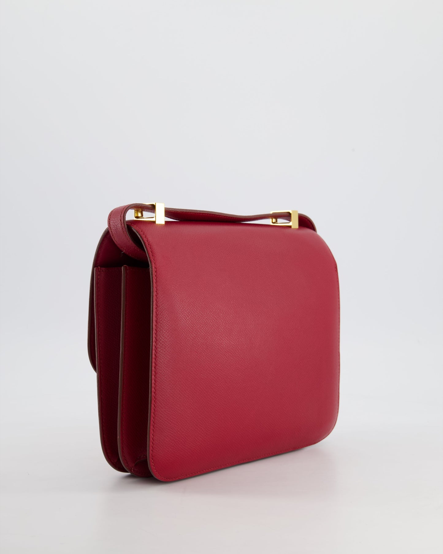*FIRE PRICE* Hermès Constance III 24 Bag in Rubis Epsom Leather with Gold Hardware